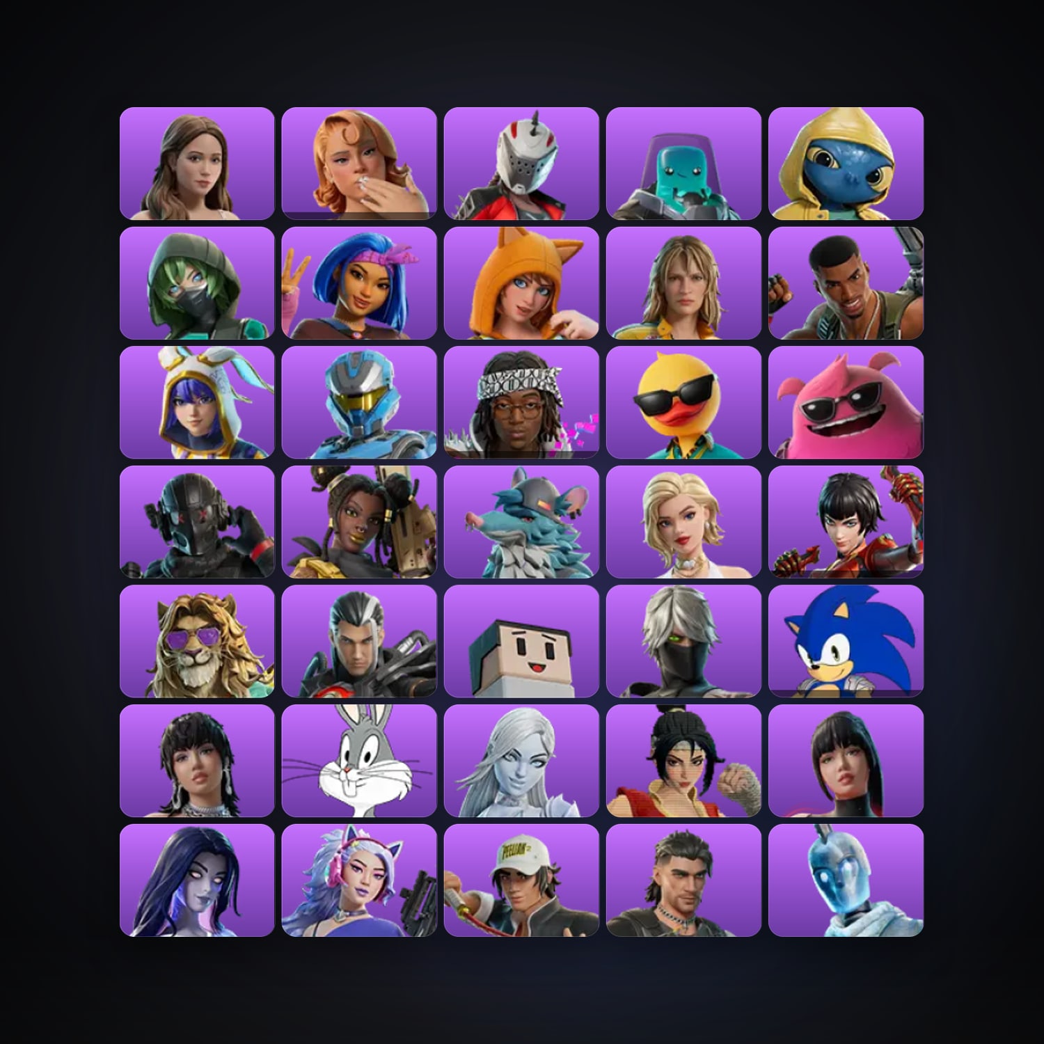 Fortnite account with Laufey & Bikini Bottom Ice Spice — 70 skins — 1.1K V-Bucks — lvl 1554 — HabibiAccounts