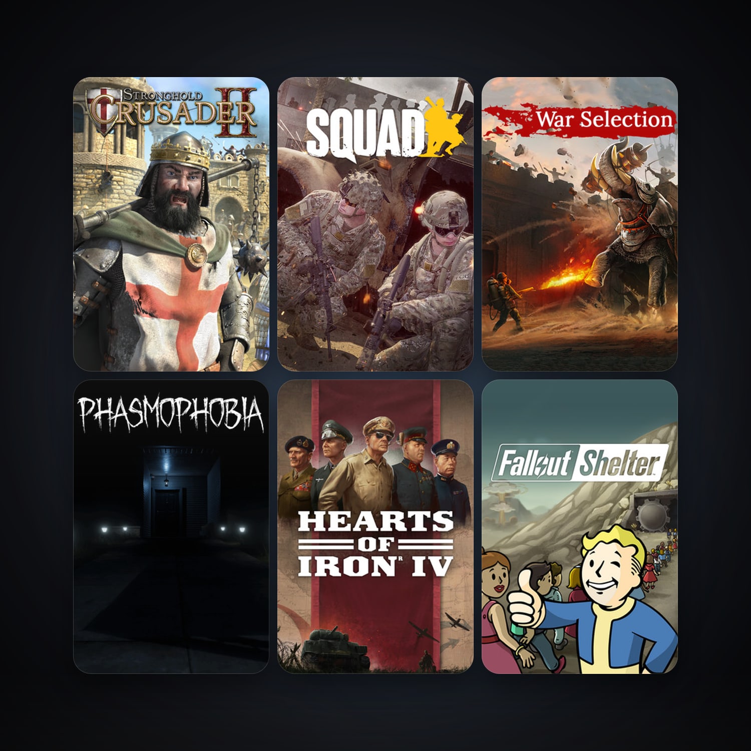 Free CS2 (No Prime) + Stronghold Crusader 2, 26 games, clean — HabibiAccounts