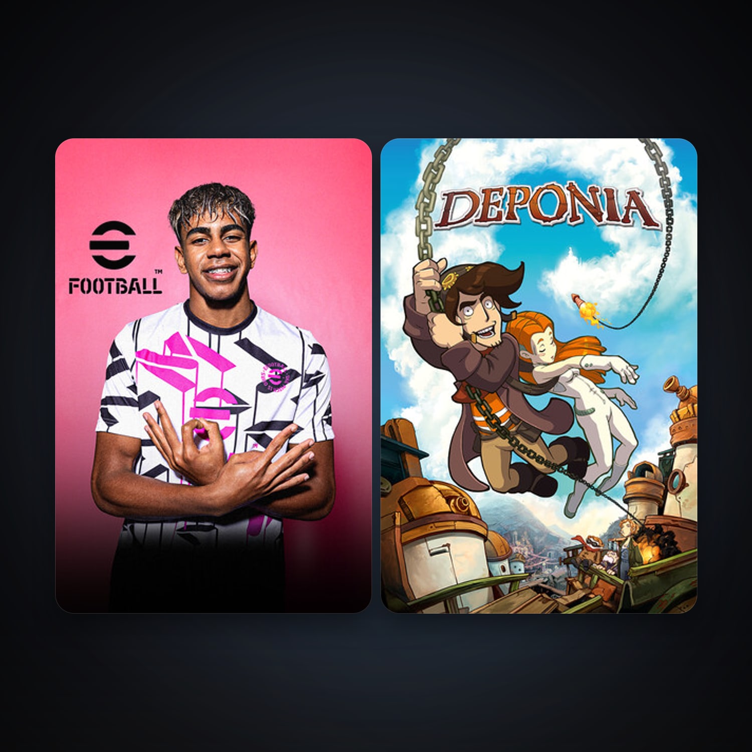Free CS2 (No Prime) + Deponia, 4 games, clean — HabibiAccounts