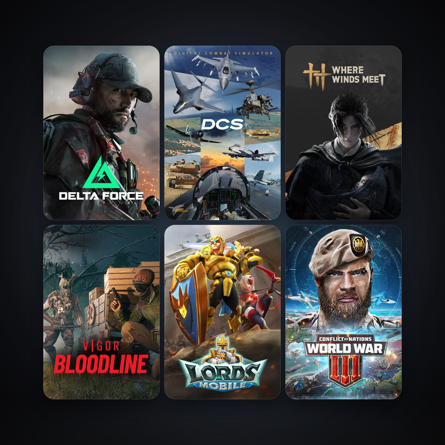 Steam account — DCS World Steam Edition + CONFLICT OF NATIONS: WORLD WAR 3, 26 games, clean — HabibiAccounts