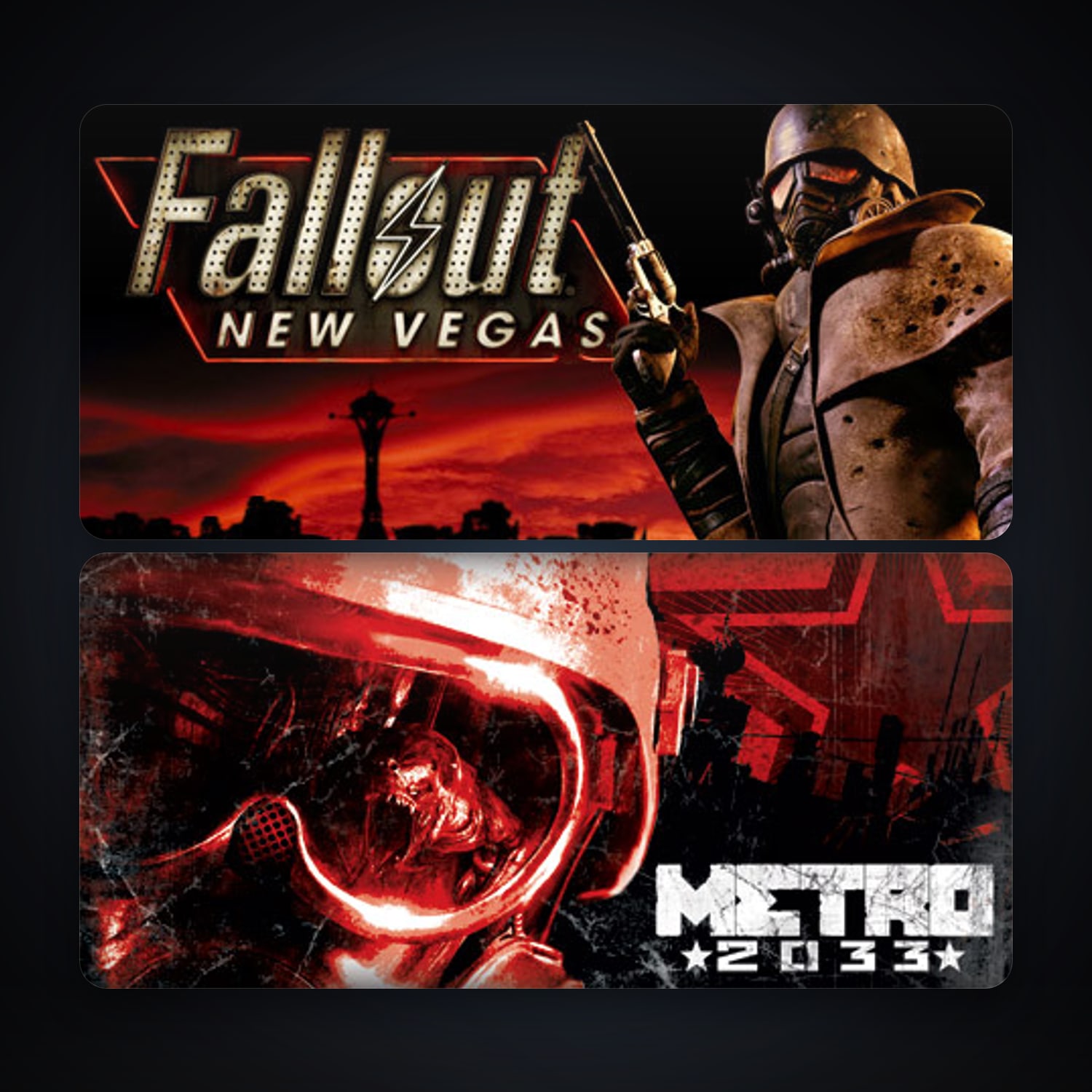 Steam account: Fallout: New Vegas + Metro 2033, 2 games, clean — HabibiAccounts