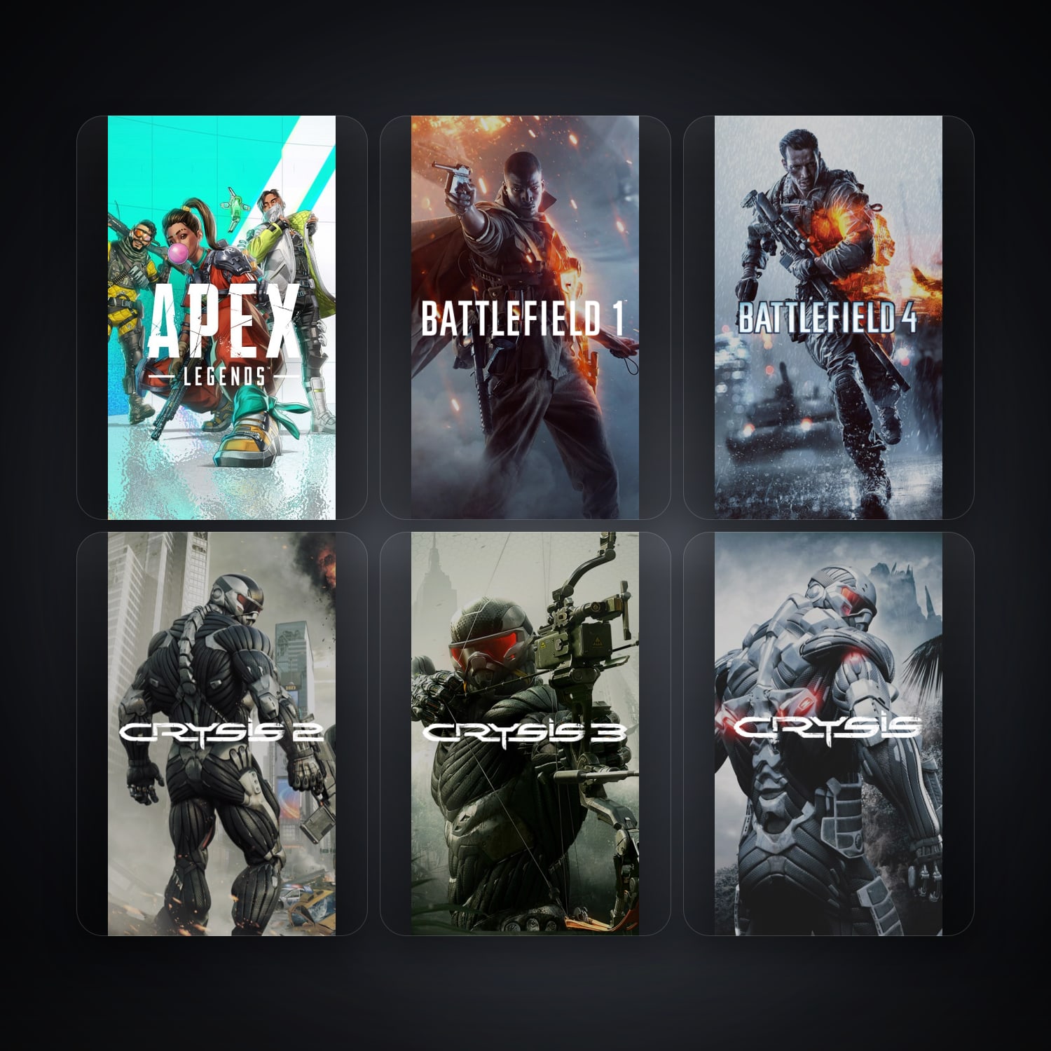 EA account — Apex Legends + Battlefield 1 — DE — 17 games — HabibiAccounts