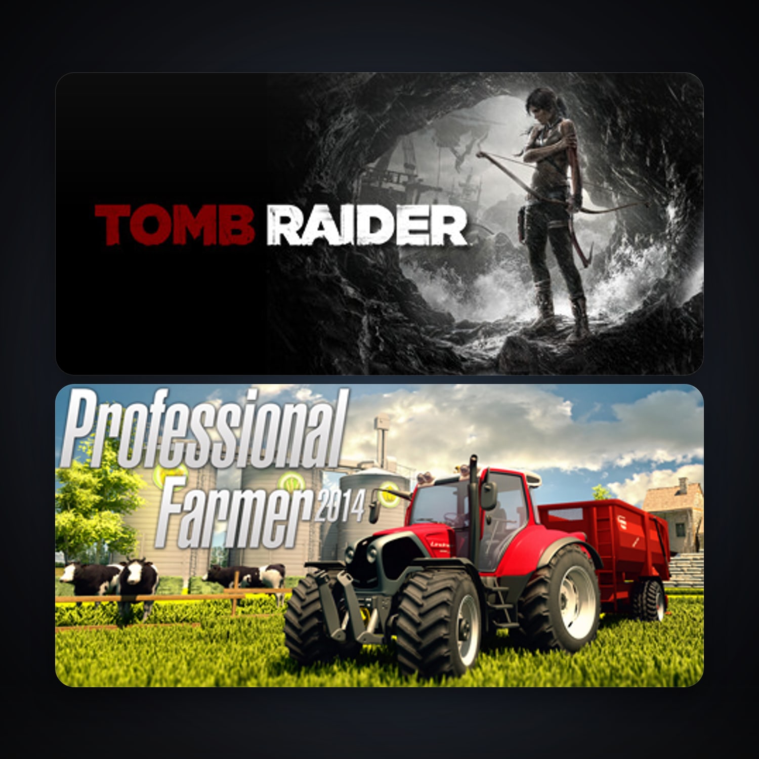 Steam account: Tomb Raider + Professional Farmer 2014, 3 games, clean — level 7 — HabibiAccounts