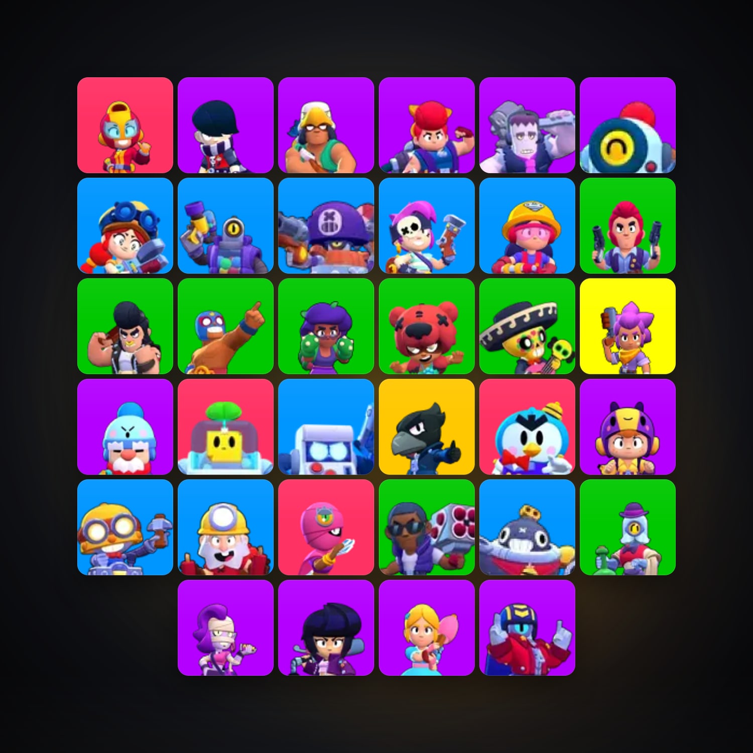 34 Brawlers | 15.6K Trophies — Supercell Account — HabibiAccounts