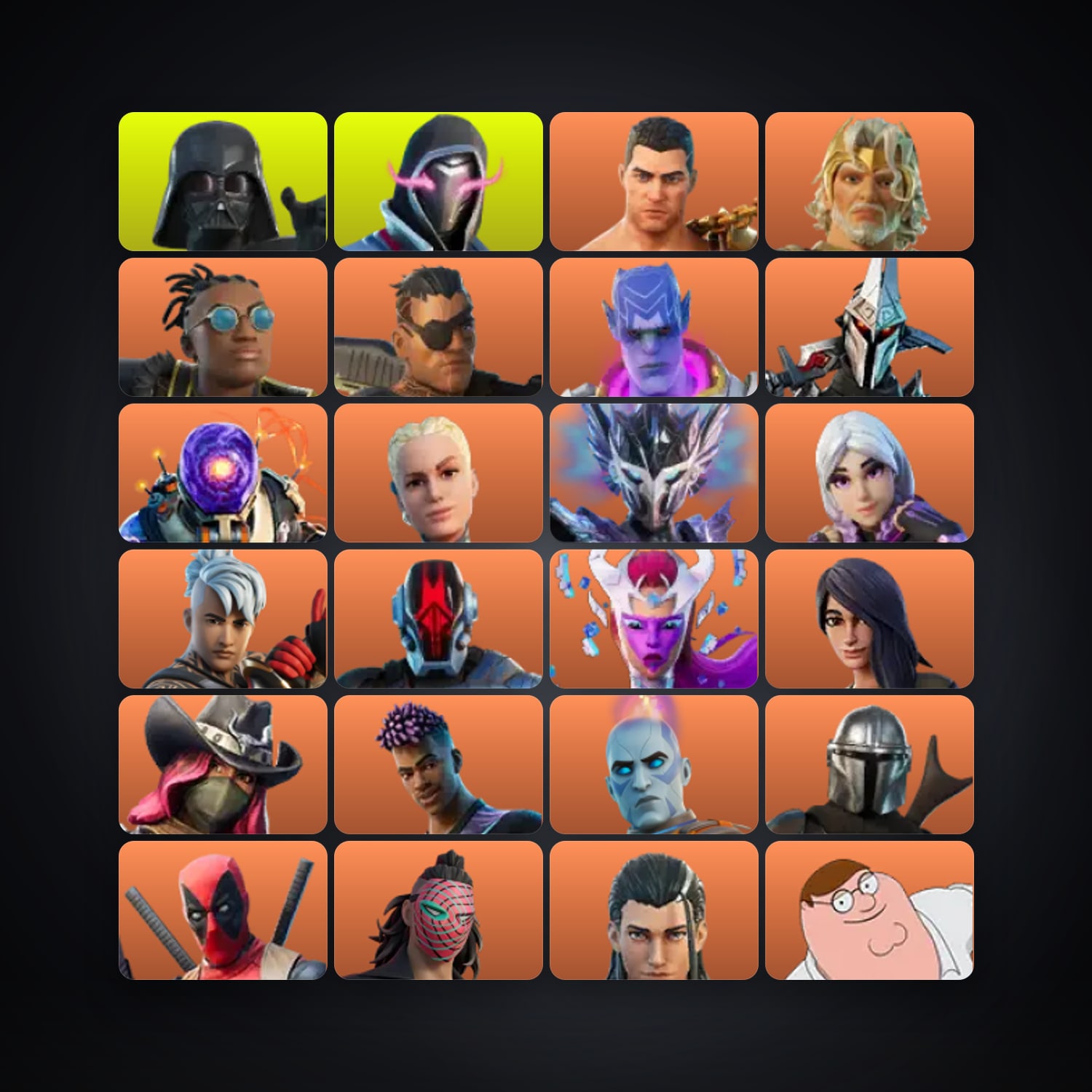 Fortnite account with Menace & Zeus — 215 skins — 1.4K V-Bucks — lvl 3544 — HabibiAccounts
