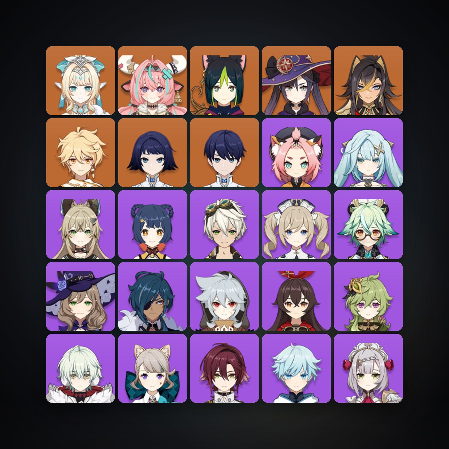 Genshin Impact | AR 49 | 26 Chars | 5× 5★ — Genshin / miHoYo Account — HabibiAccounts