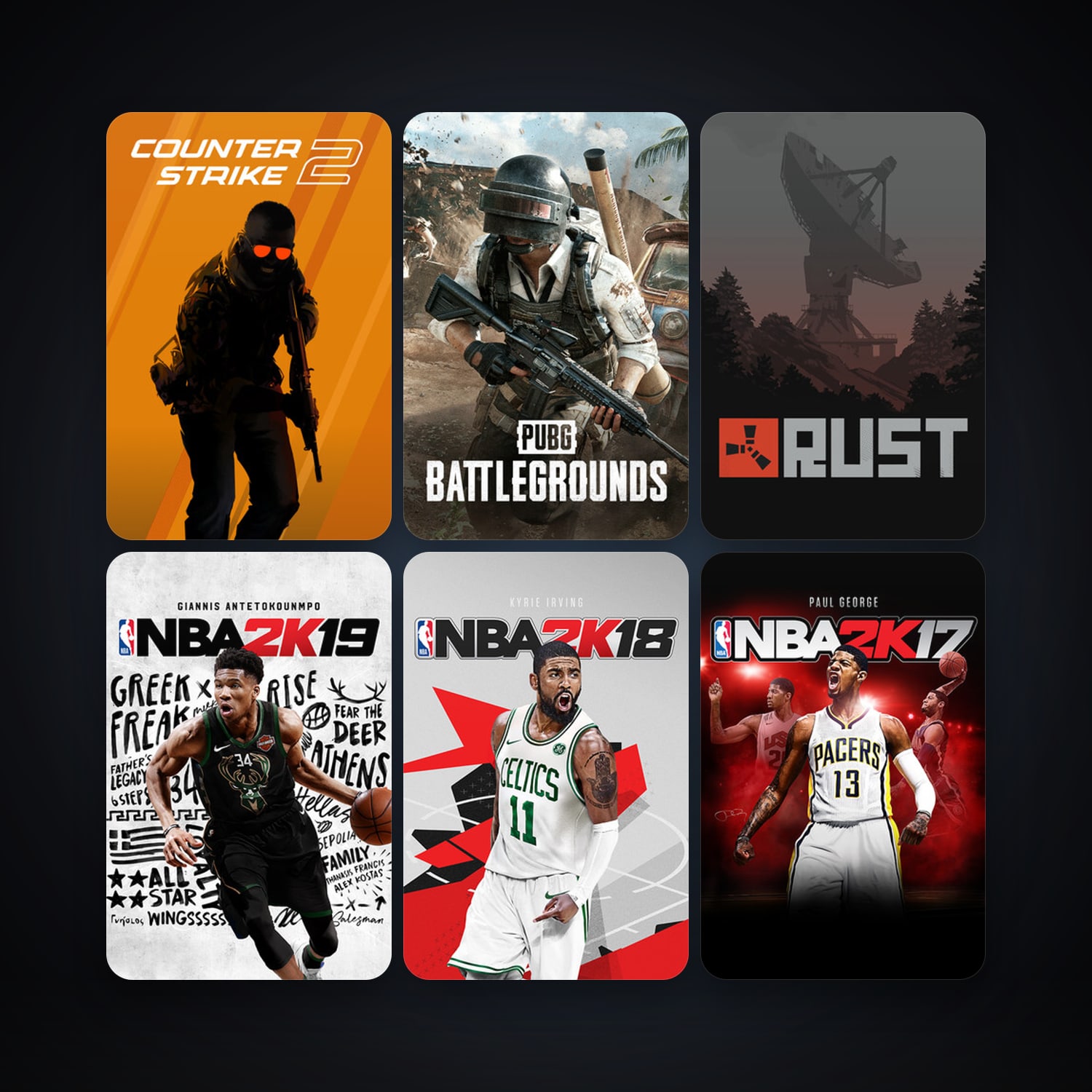 CS2 Prime + Rust, 43 games, clean — HabibiAccounts