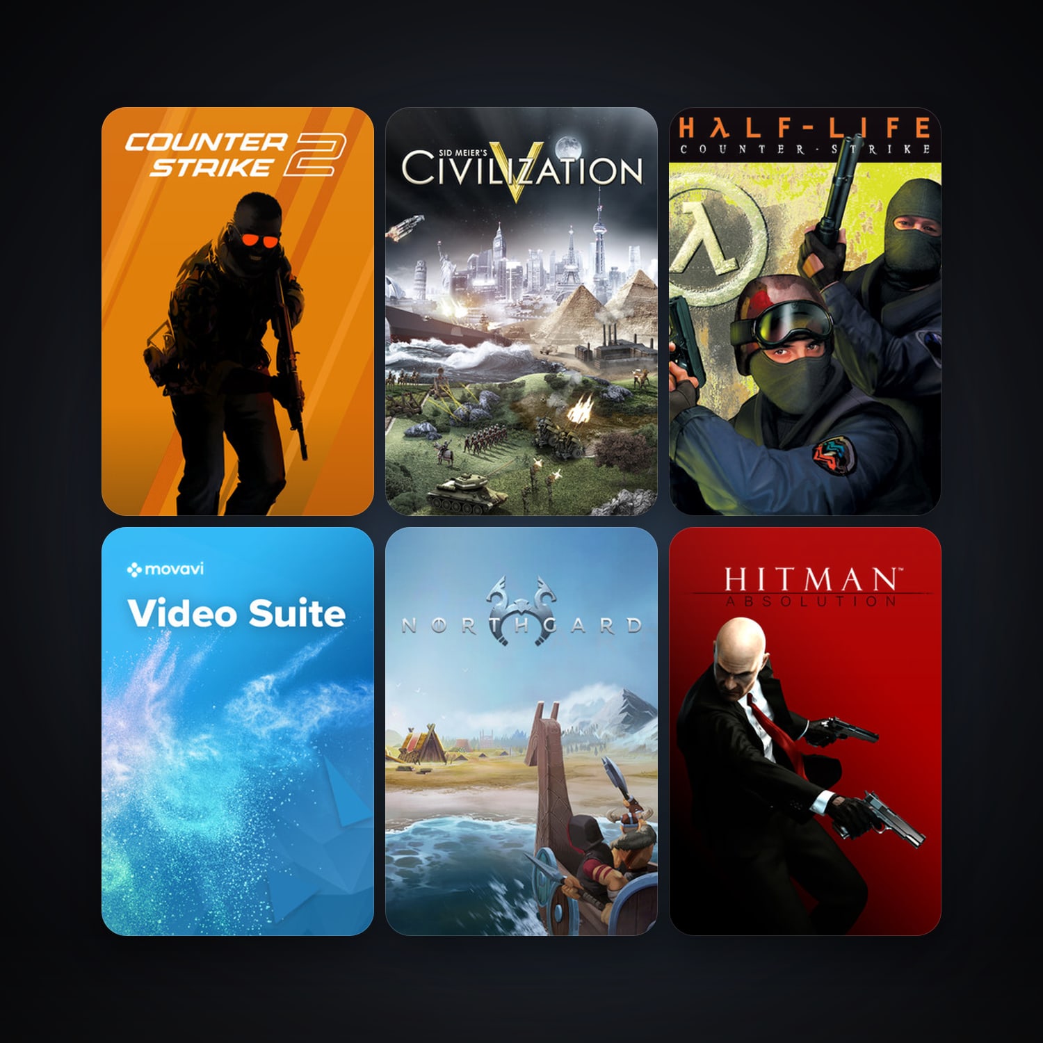 Counter-Strike + Dota 2, 61 games, Steam 18, clean — HabibiAccounts