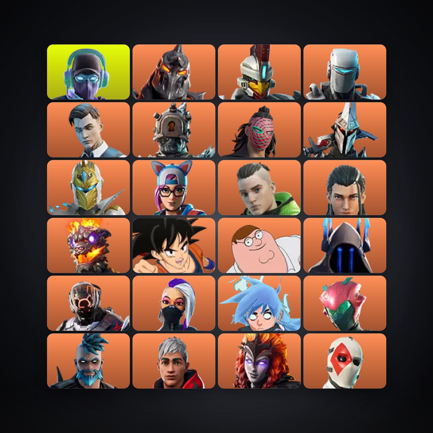 Fortnite account with Midas & Ruin — 158 skins — 250 V-Bucks — lvl 2537 — HabibiAccounts