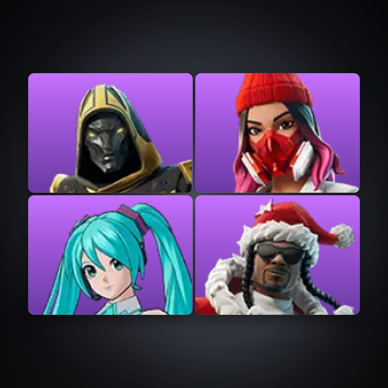 Fortnite account with Blitz Knight & Yulejacket — 4 skins — 200 V-Bucks — lvl 124 — HabibiAccounts