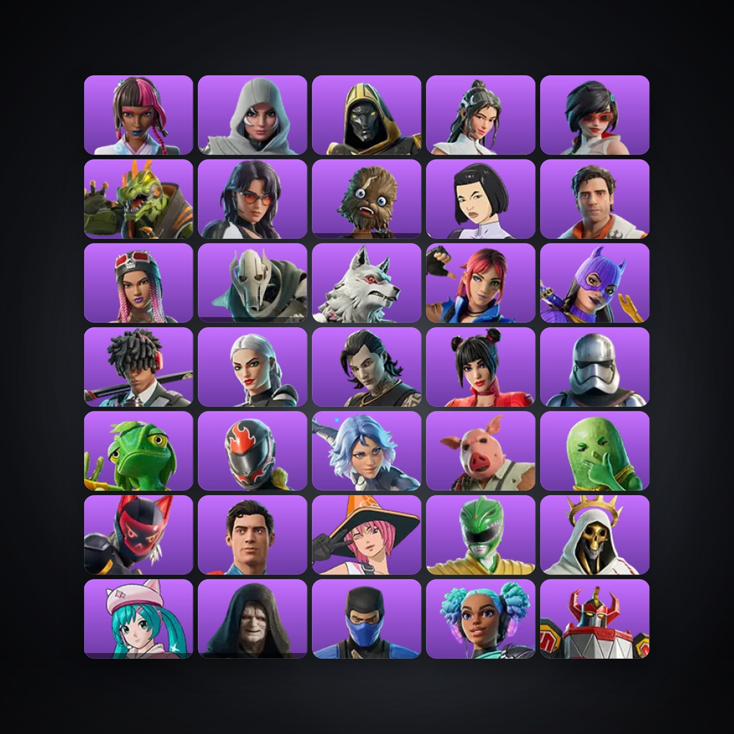 Fortnite account with Iridia Vayne & Vanguard Zadie — 47 skins — 1.1K V-Bucks — lvl 830 — HabibiAccounts