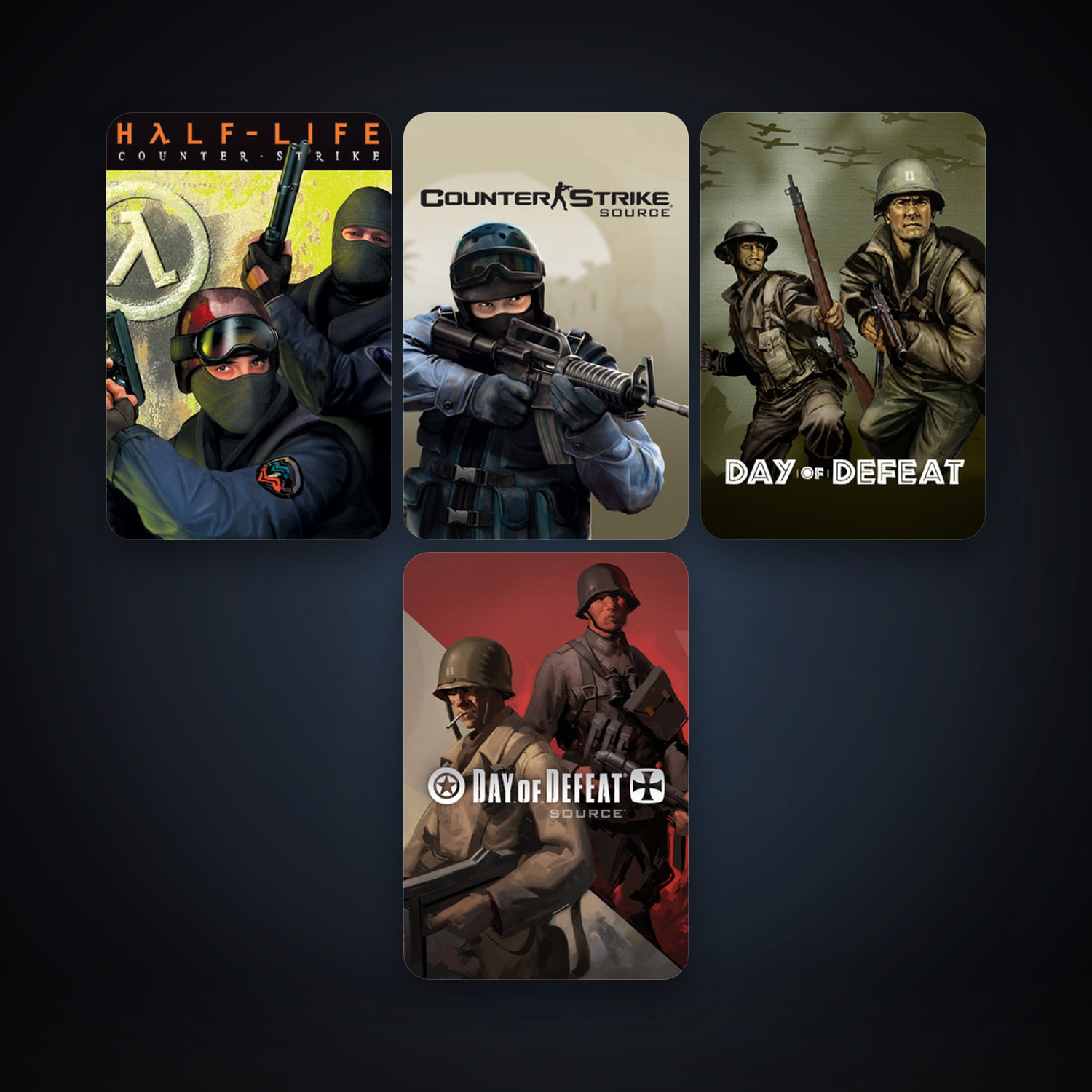 حساب ستيم فلين، Counter-Strike وDay of Defeat، 9 لعبة، لفل 10، صامد واضح — HabibiAccounts