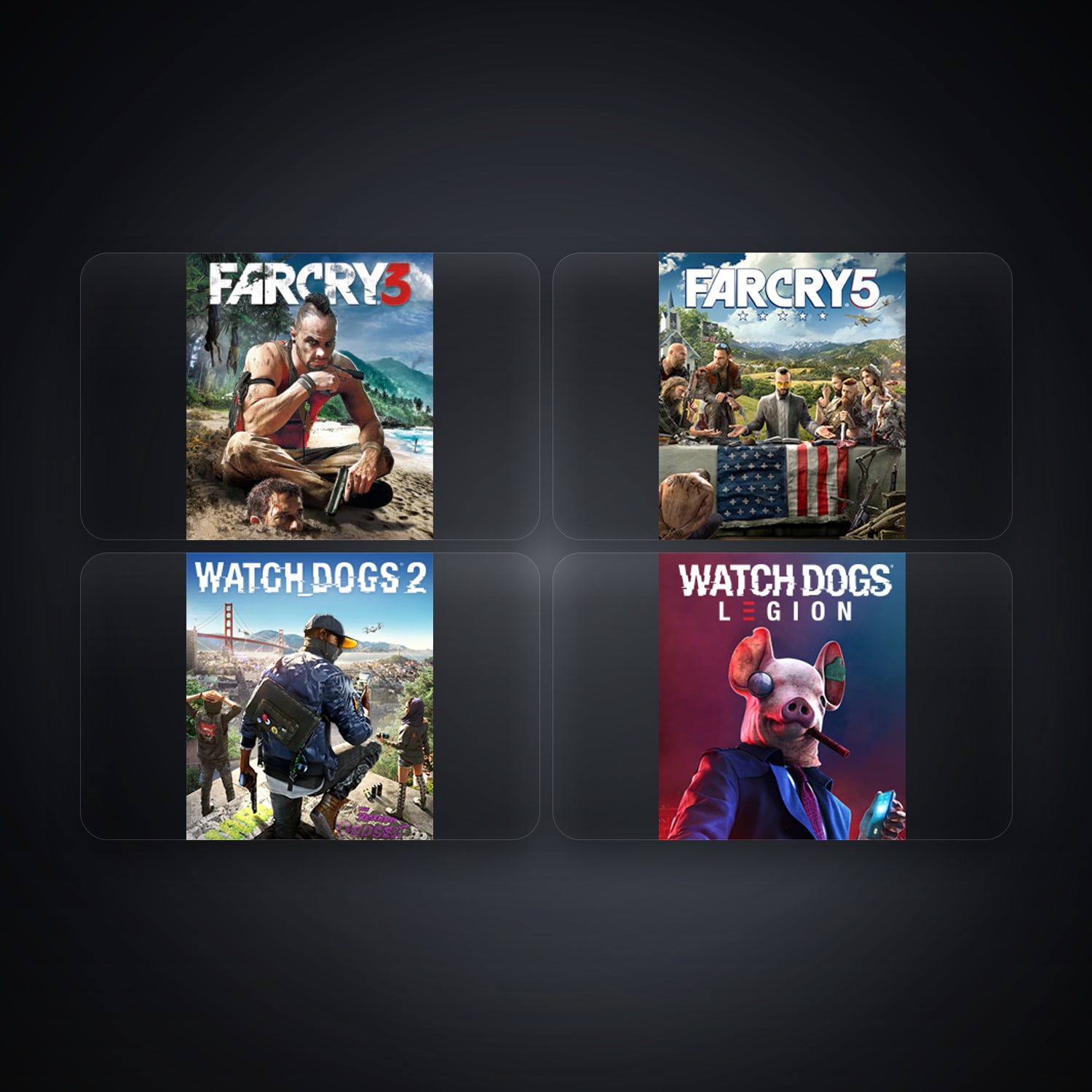حساب يوبيسوفت فيه Far Cry 3 Deluxe Edition وFar Cry 5، CL، 5 ألعاب — HabibiAccounts