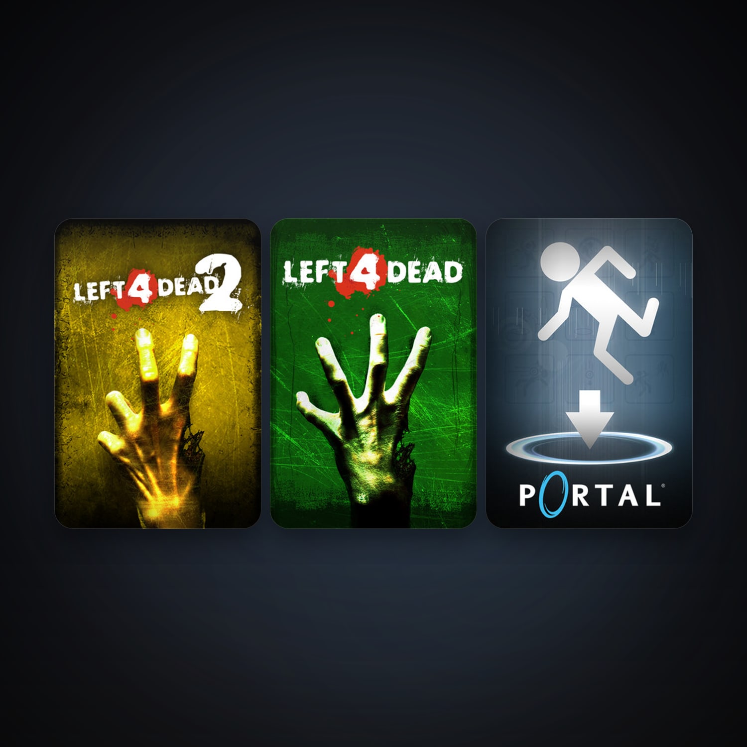 Steam account: Portal + Left 4 Dead, 3 games, clean — level 9 — HabibiAccounts