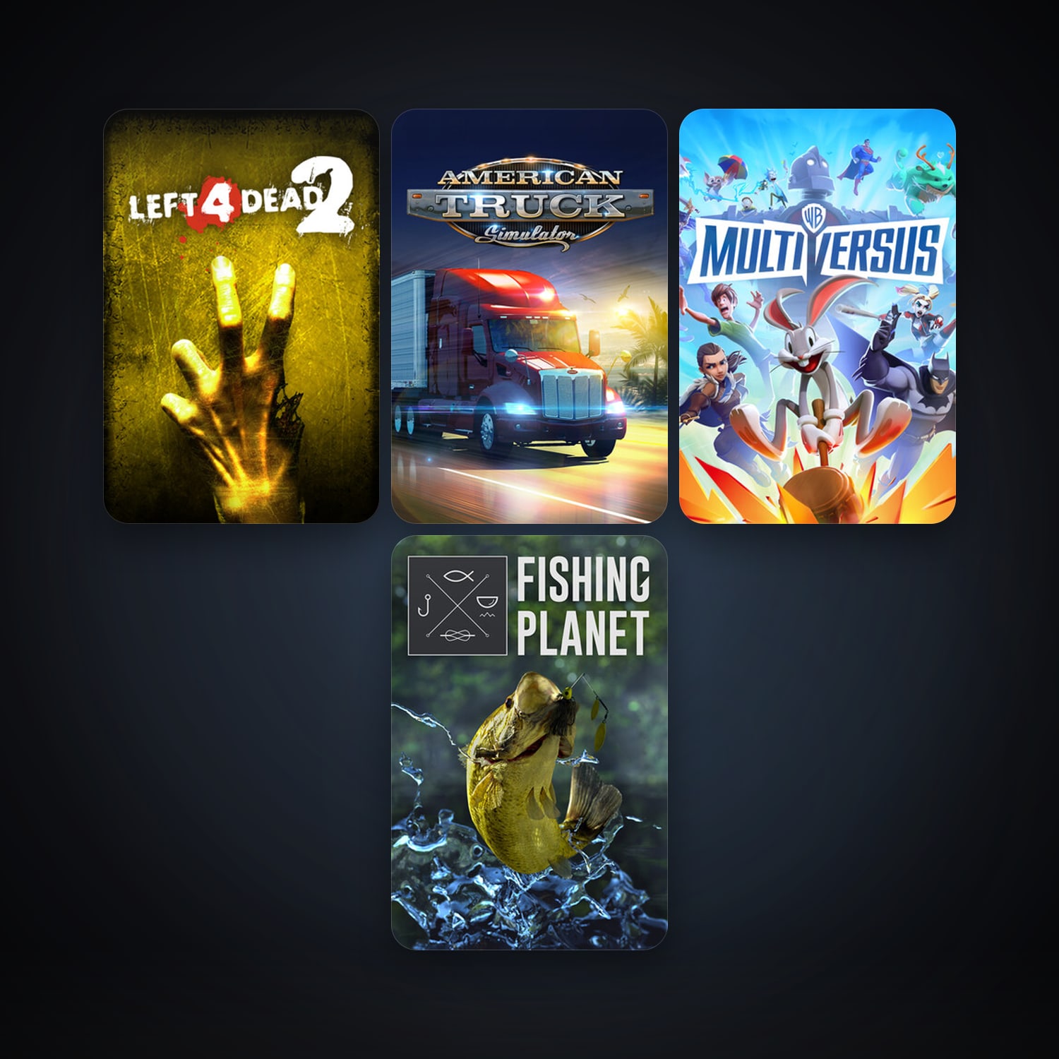 Steam account: Left 4 Dead 2 + Free CS2 (No Prime), 14 games, clean — HabibiAccounts