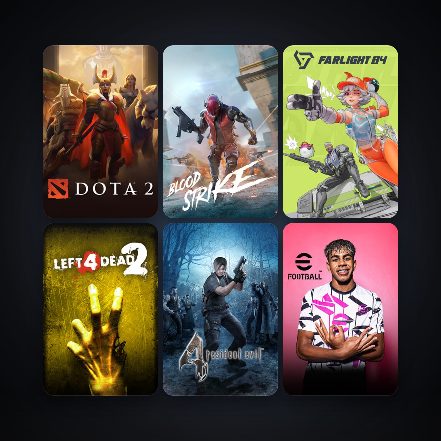 Left 4 Dead 2 + Dota 2, 40 games, clean — HabibiAccounts