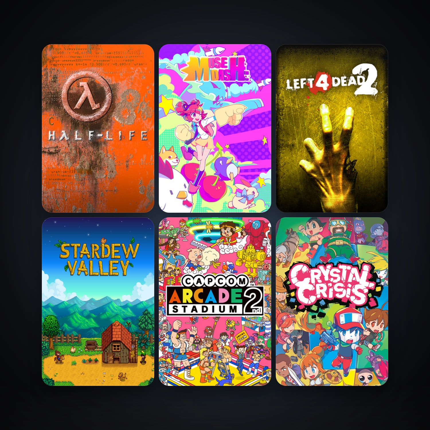 حساب ستيم فلين، Half-Life وLeft 4 Dead 2، 10 لعبة، صامد واضح — HabibiAccounts