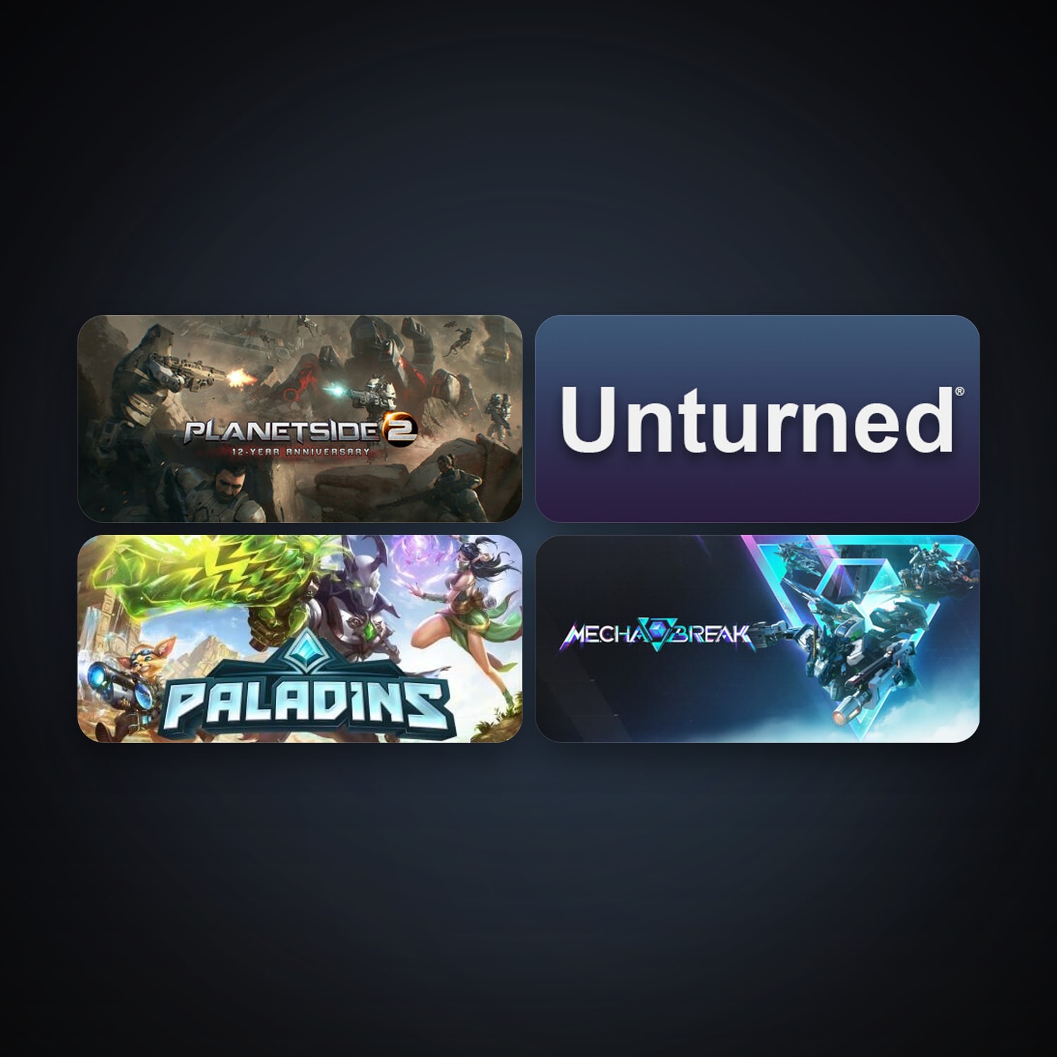 Steam account: PlanetSide 2 + Unturned, 10 games, clean — HabibiAccounts
