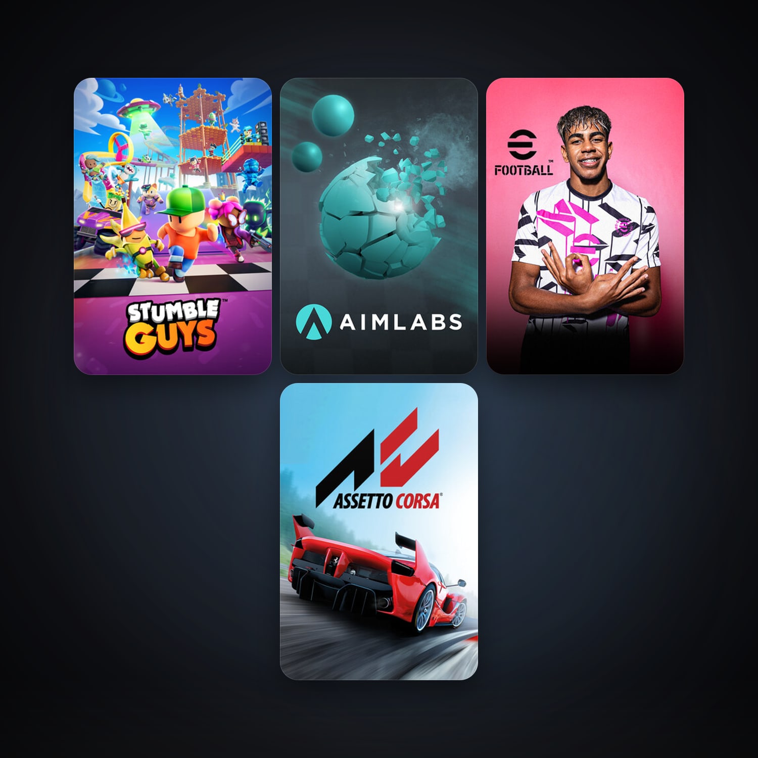 Free CS2 (No Prime) + Assetto Corsa, 16 games, clean — HabibiAccounts
