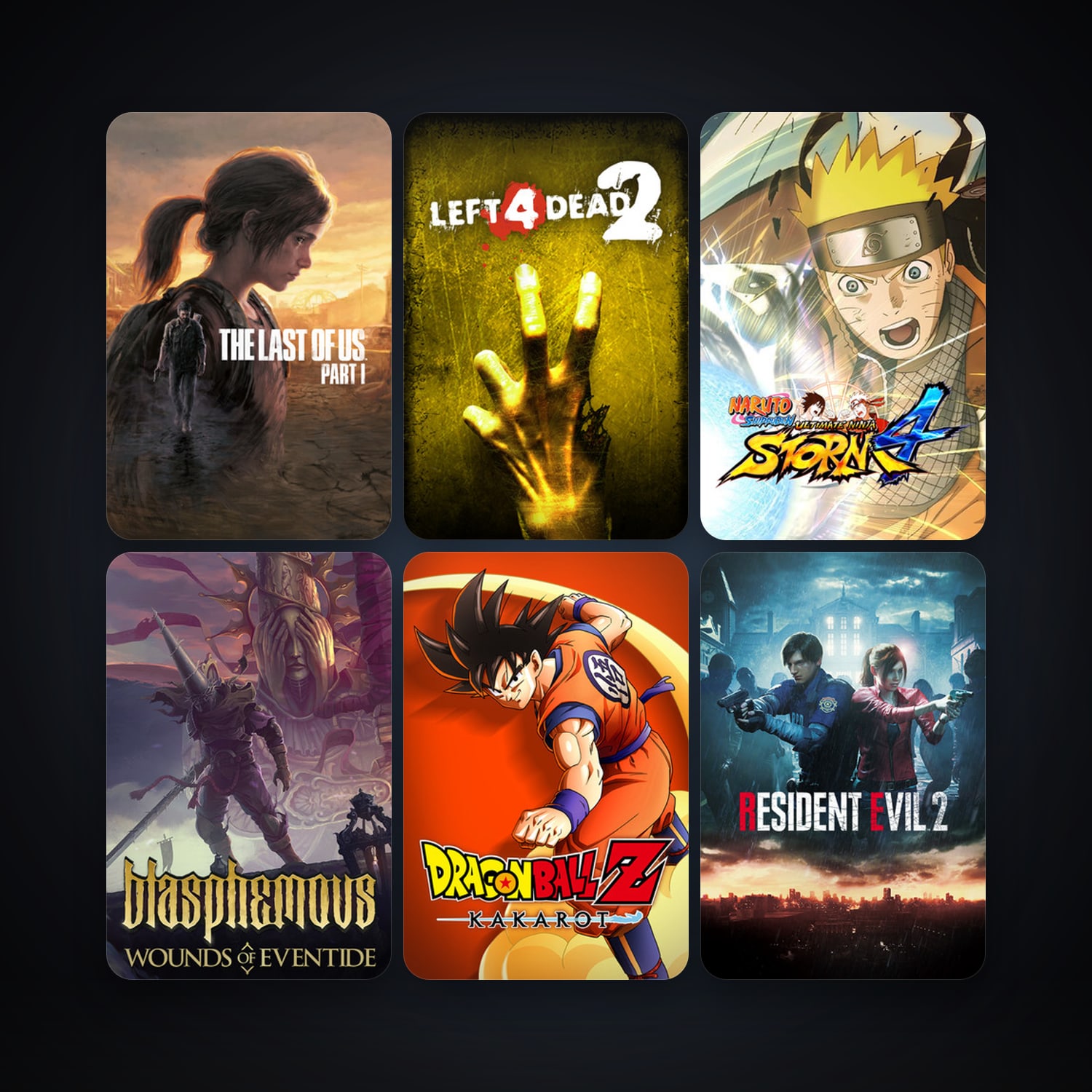 Left 4 Dead + Left 4 Dead 2, 16 games, clean — HabibiAccounts