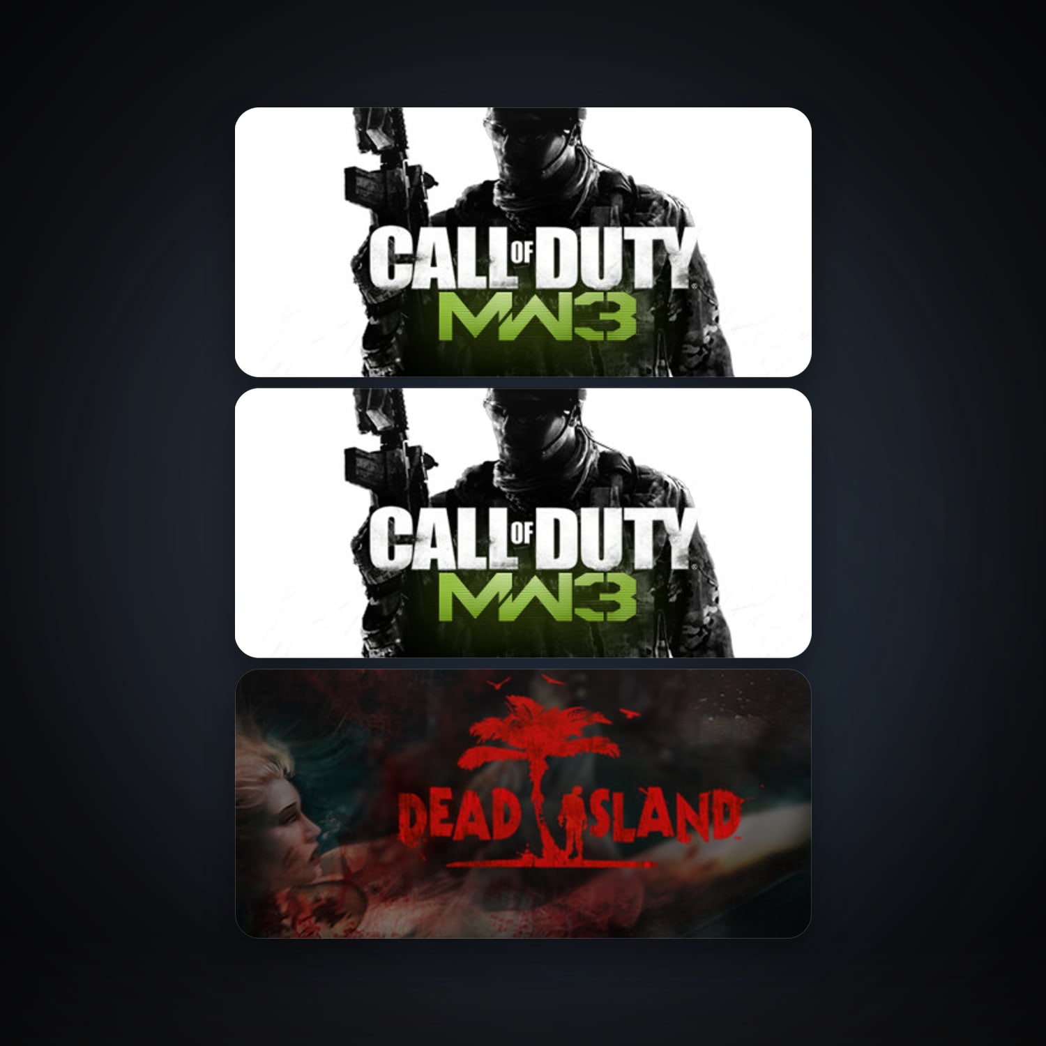 Steam account: Call of Duty: Modern Warfare 3 (2011) + Call of Duty: Modern Warfare 3 - Multiplayer, 3… — HabibiAccounts
