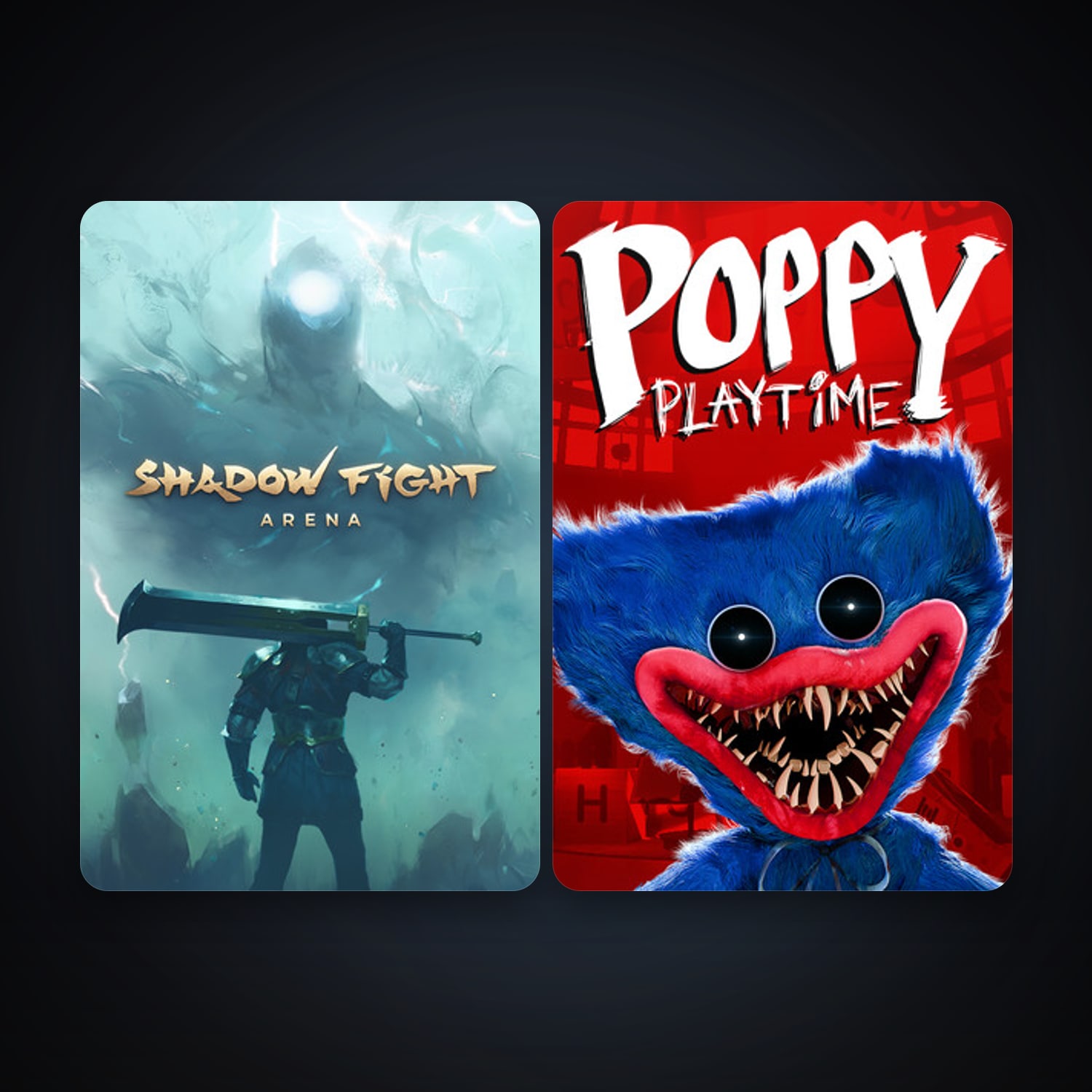 Steam account: Shadow Fight Arena + Poppy Playtime, 2 games, clean — HabibiAccounts