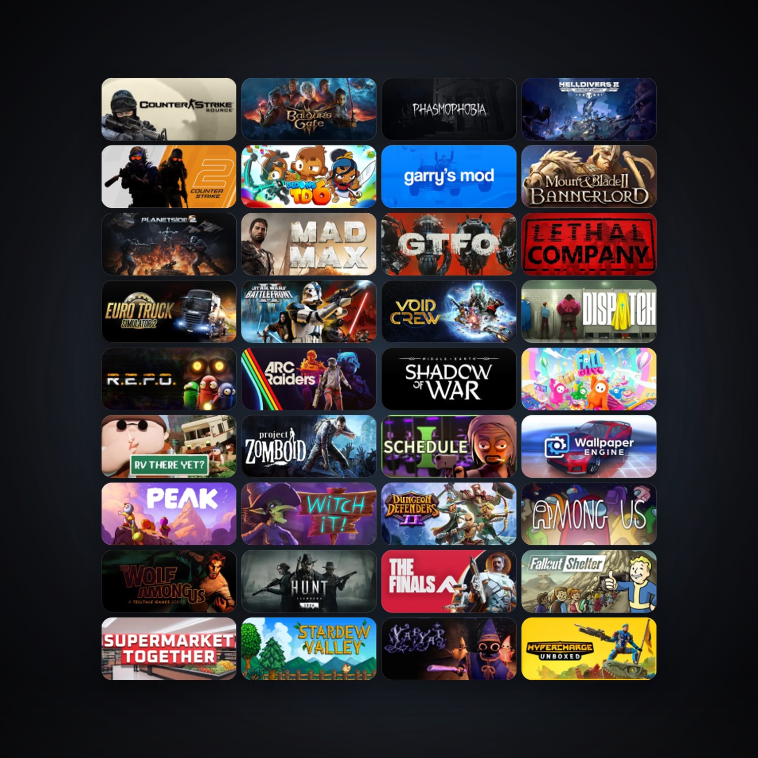 Half-Life + Counter-Strike: Source, 160 games, Steam 12, clean — HabibiAccounts