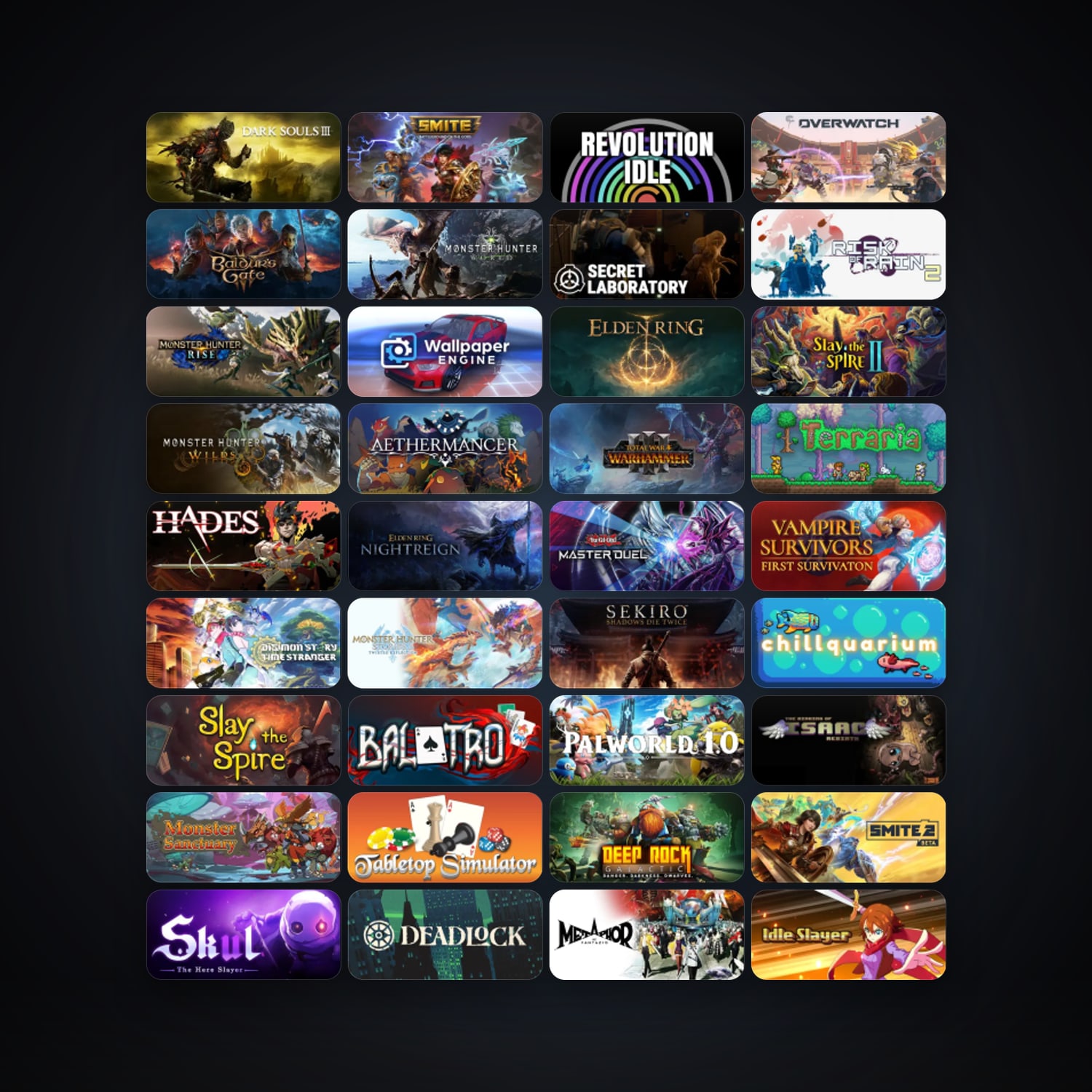 Steam 497 games, Steam 16, clean — HabibiAccounts