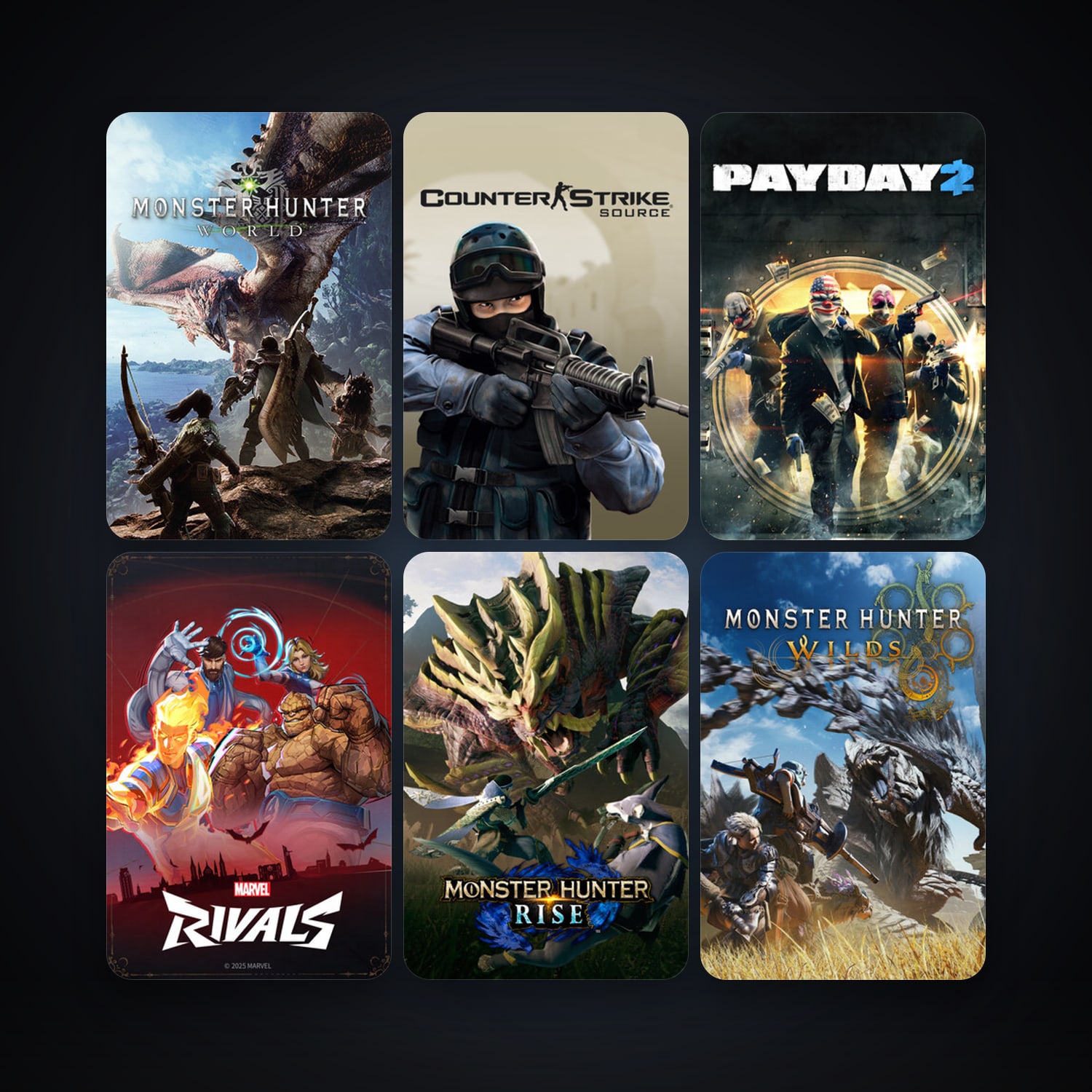 Counter-Strike: Source + PAYDAY 2, 88 games, Steam 11, clean — HabibiAccounts