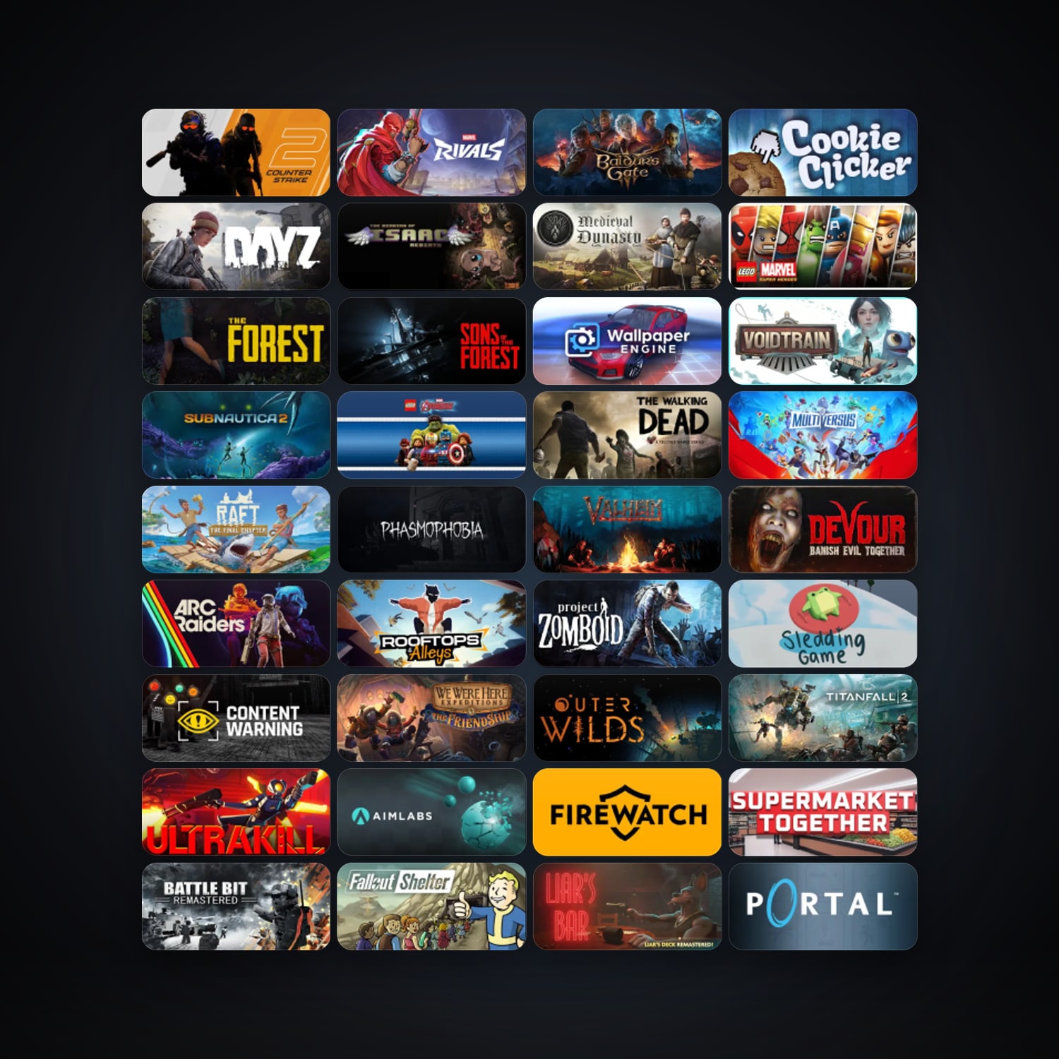 Half-Life + Half-Life 2, 147 games, Steam 16, clean — HabibiAccounts