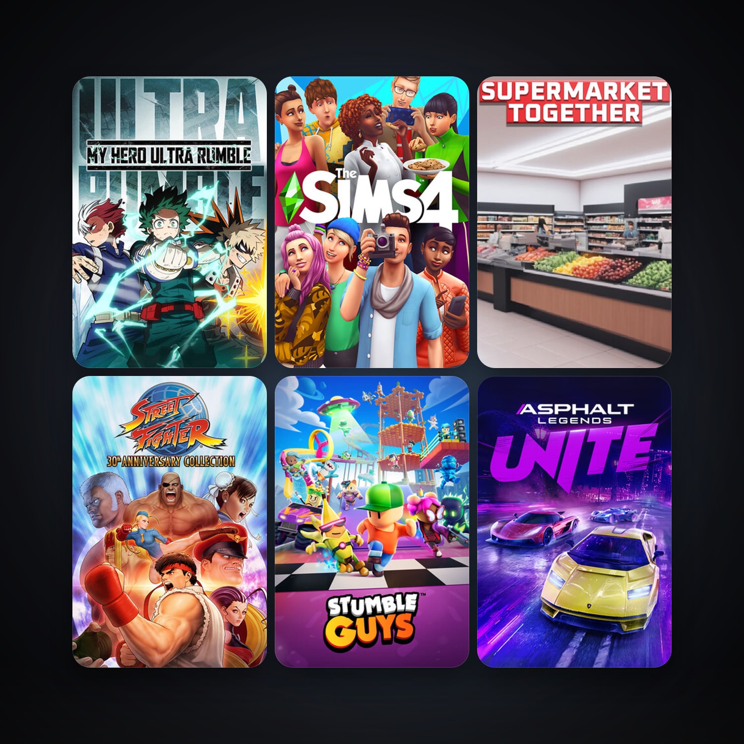 Street Fighter 30th Anniversary Collection + The Sims 4, 13 games, clean — HabibiAccounts