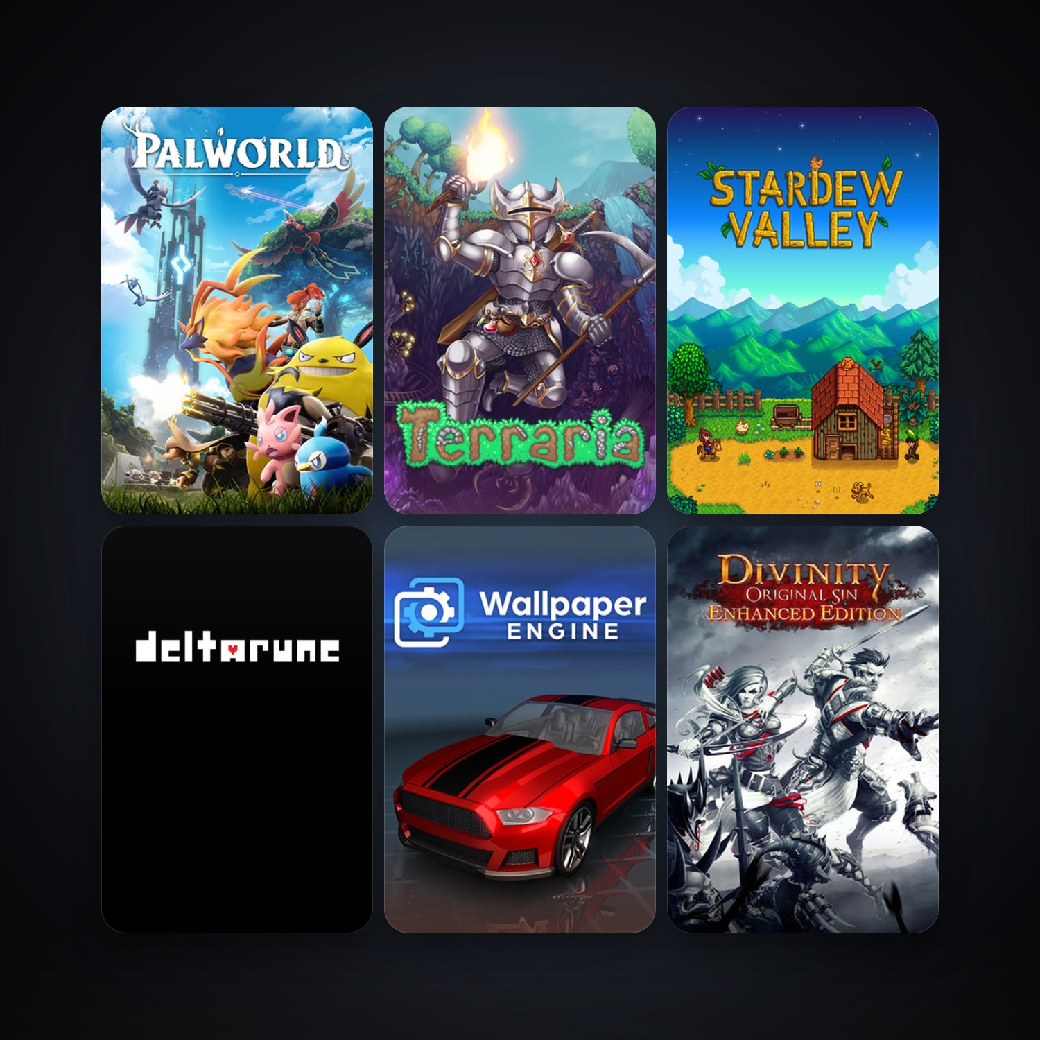 Steam account: Terraria + Divinity: Original Sin - Enhanced Edition, 24 games, clean — HabibiAccounts