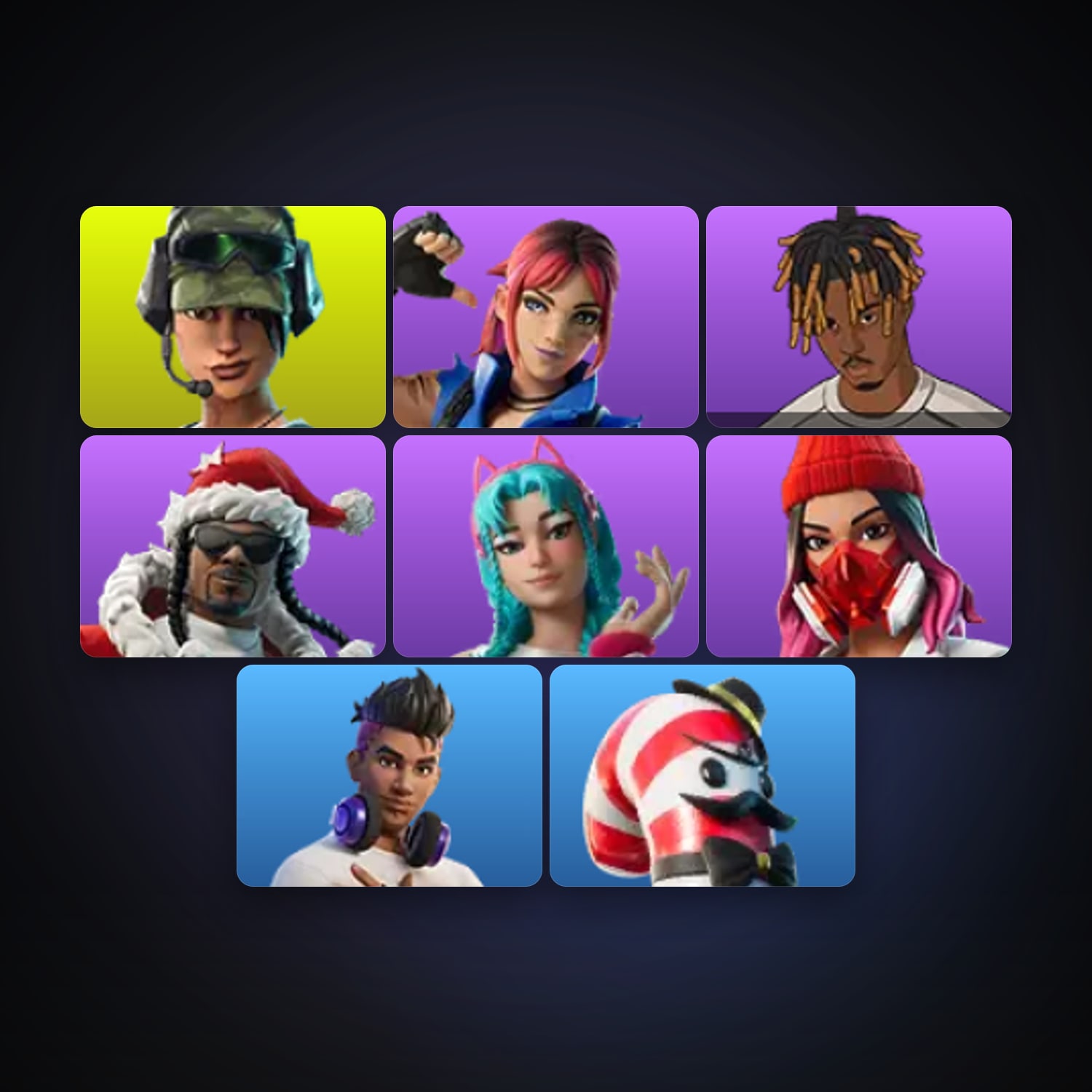 Fortnite account with Trailblazer & Explorer Emilie — 8 skins — 100 V-Bucks — lvl 272 — HabibiAccounts