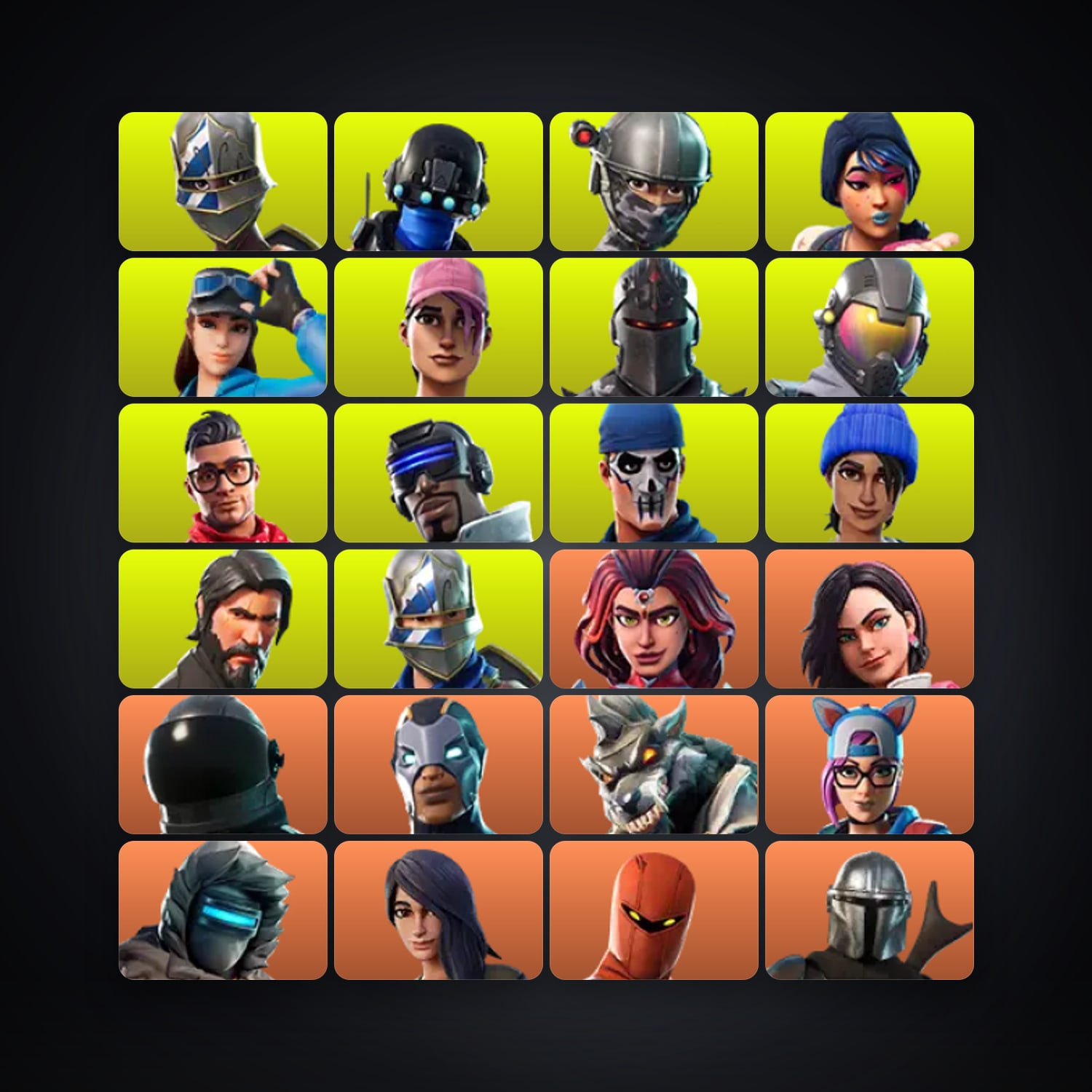 Fortnite account with Black Knight & Sparkle Specialist — 137 skins — 550 V-Bucks — lvl 1578 — HabibiAccounts