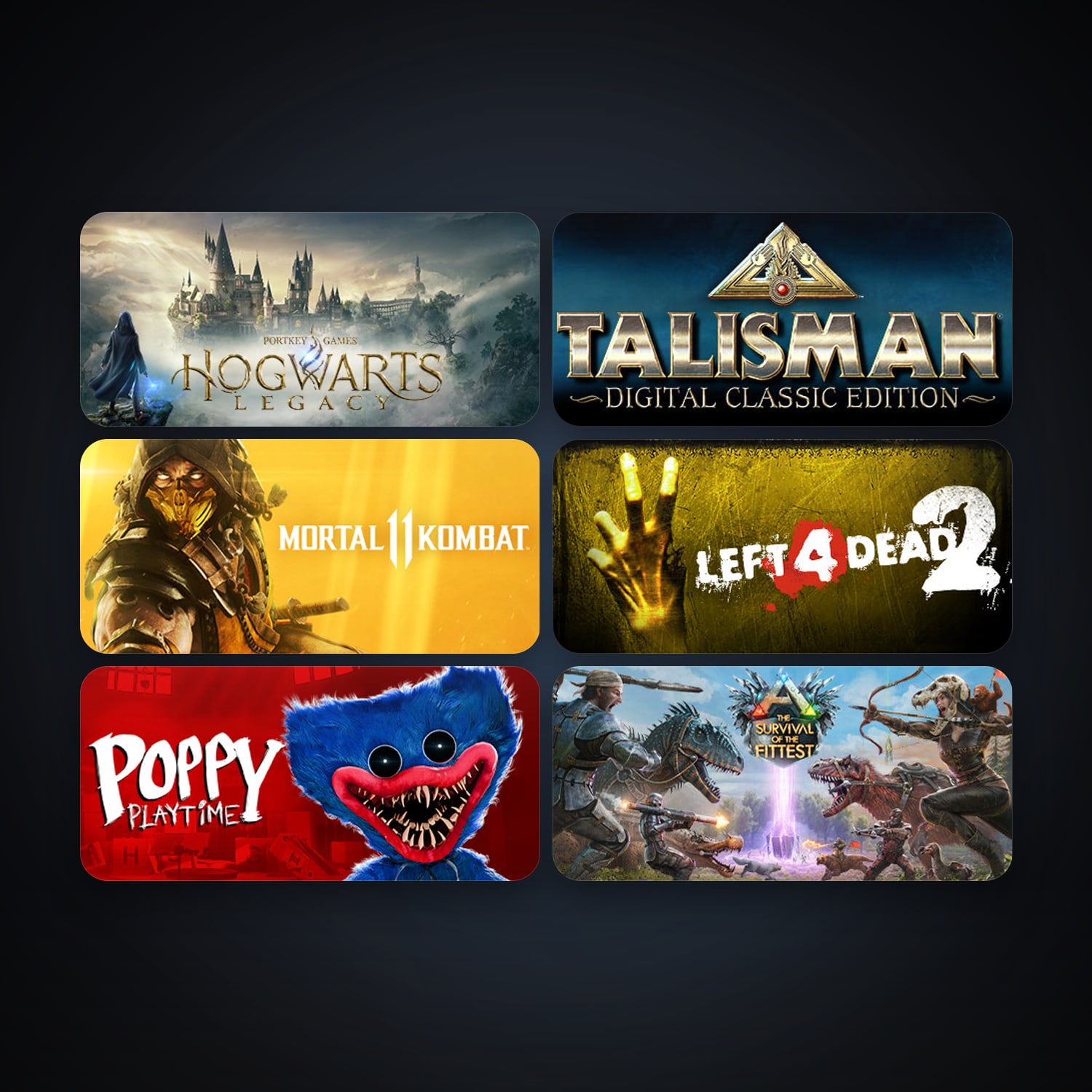 Steam account: Left 4 Dead 2 + Talisman: Digital Edition, 11 games, clean — HabibiAccounts