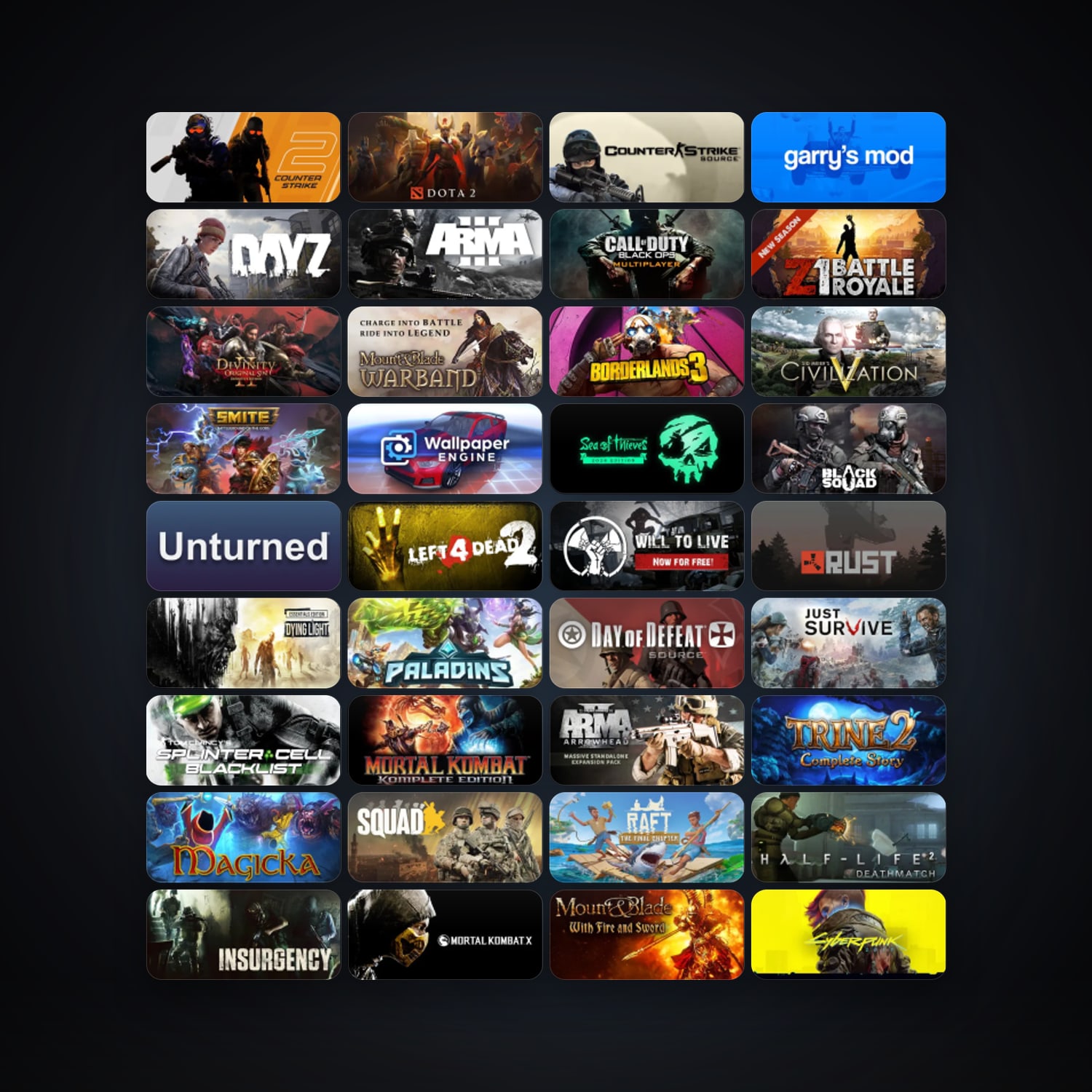 Steam account — 295 games, Steam 45, clean — HabibiAccounts