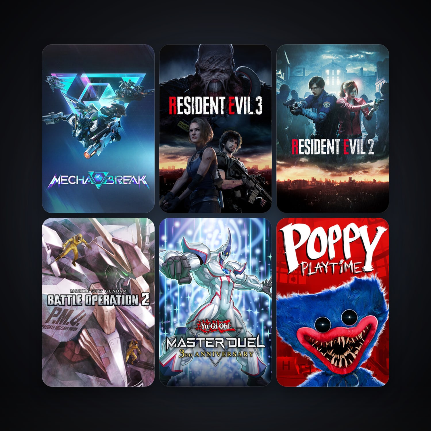 RESIDENT EVIL 2 + RESIDENT EVIL 3, 11 games, clean — HabibiAccounts