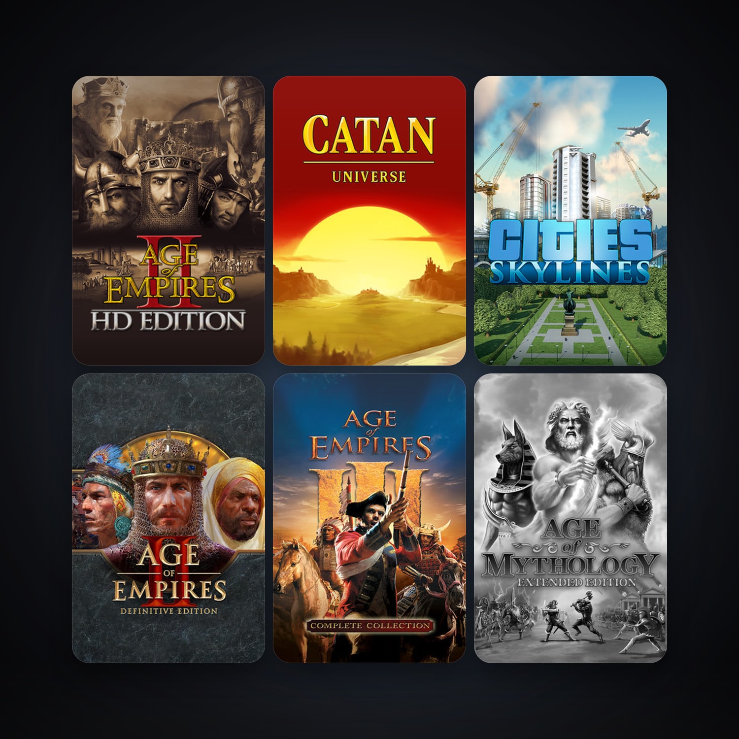 Steam account: Age of Empires III + Age of Empires II, 8 games, clean — level 5 — HabibiAccounts