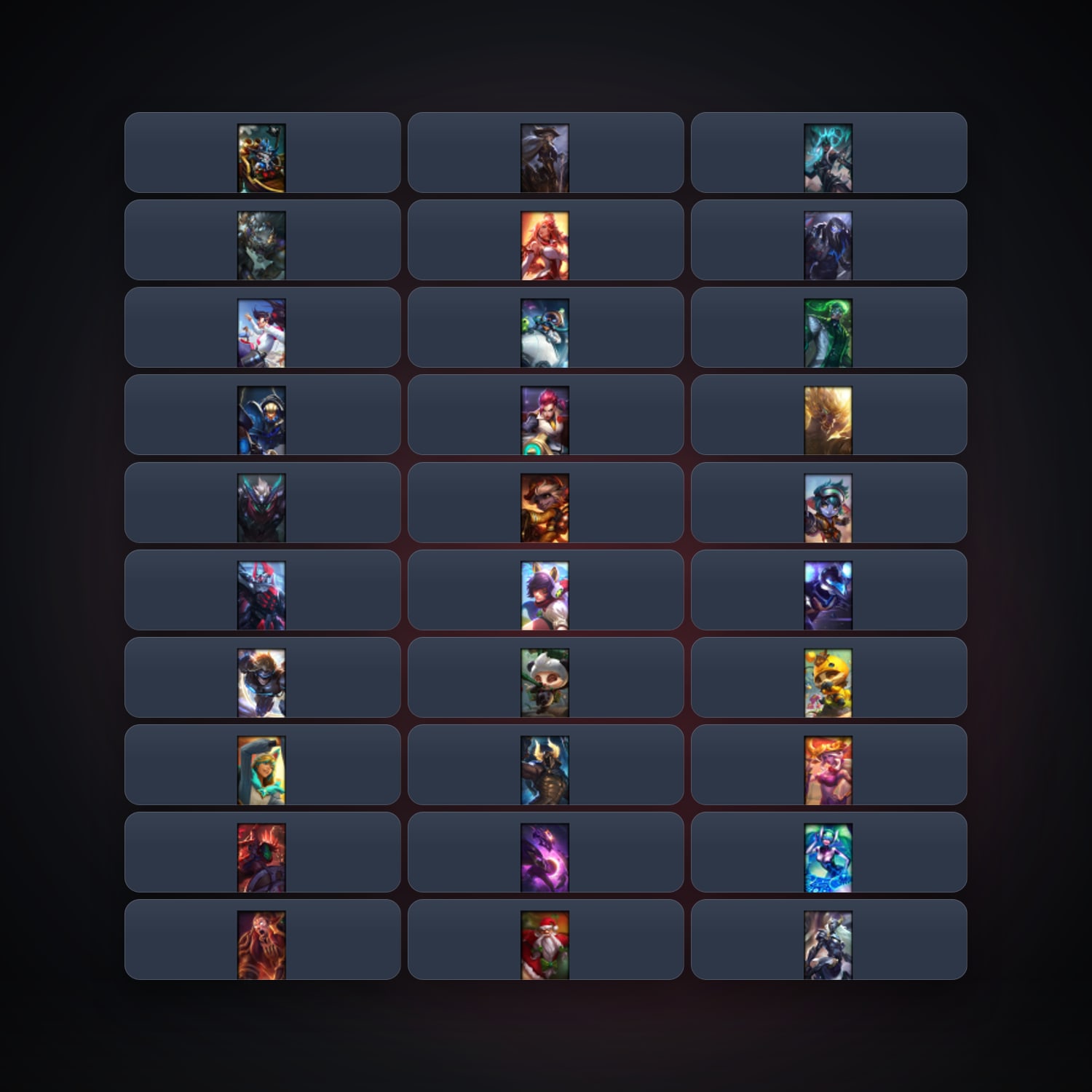 Valorant account: EU locker — 129 LoL champions, 115 LoL skins — HabibiAccounts