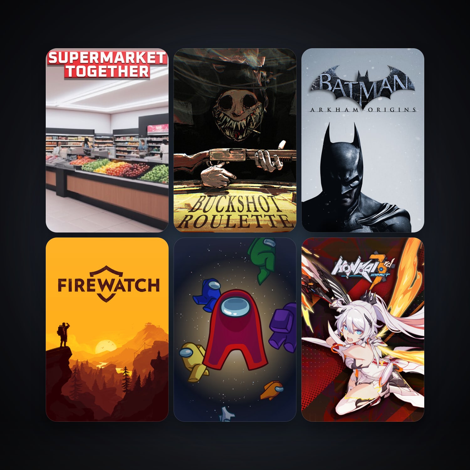 Steam account: Batman: Arkham Origins + The Forest, 18 games, clean — HabibiAccounts
