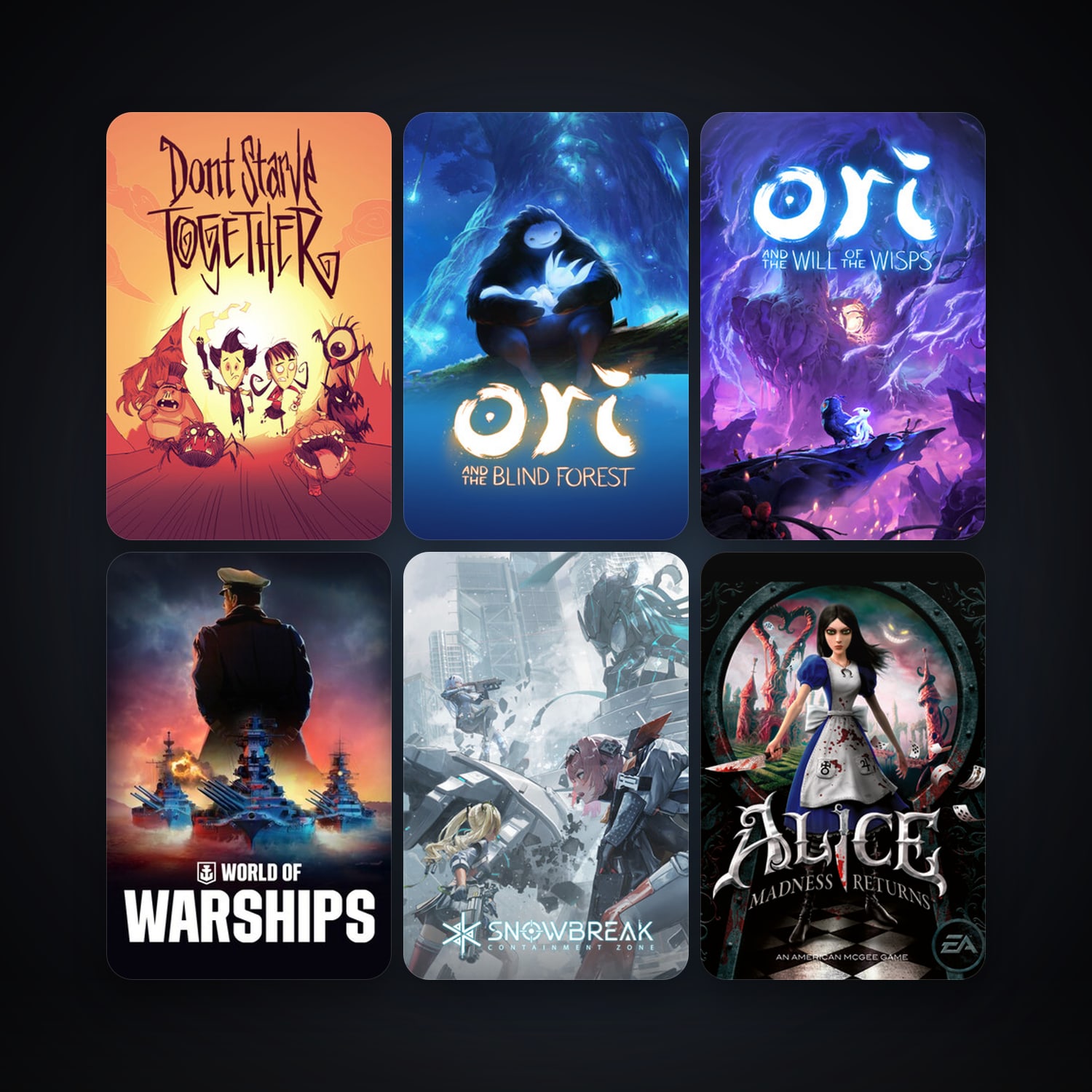Steam account: Alice: Madness Returns + Ori and the Blind Forest, 7 games, clean — HabibiAccounts