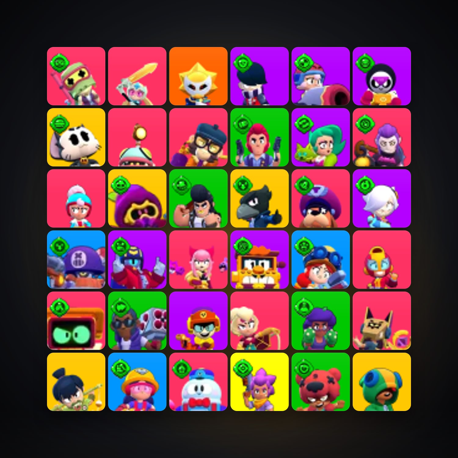 Supercell account: 105 Brawlers | 65.6K Trophies — HabibiAccounts