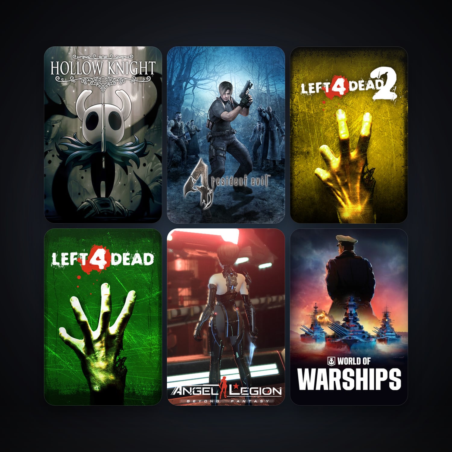 Steam account: Left 4 Dead + Left 4 Dead 2, 6 games, clean — HabibiAccounts