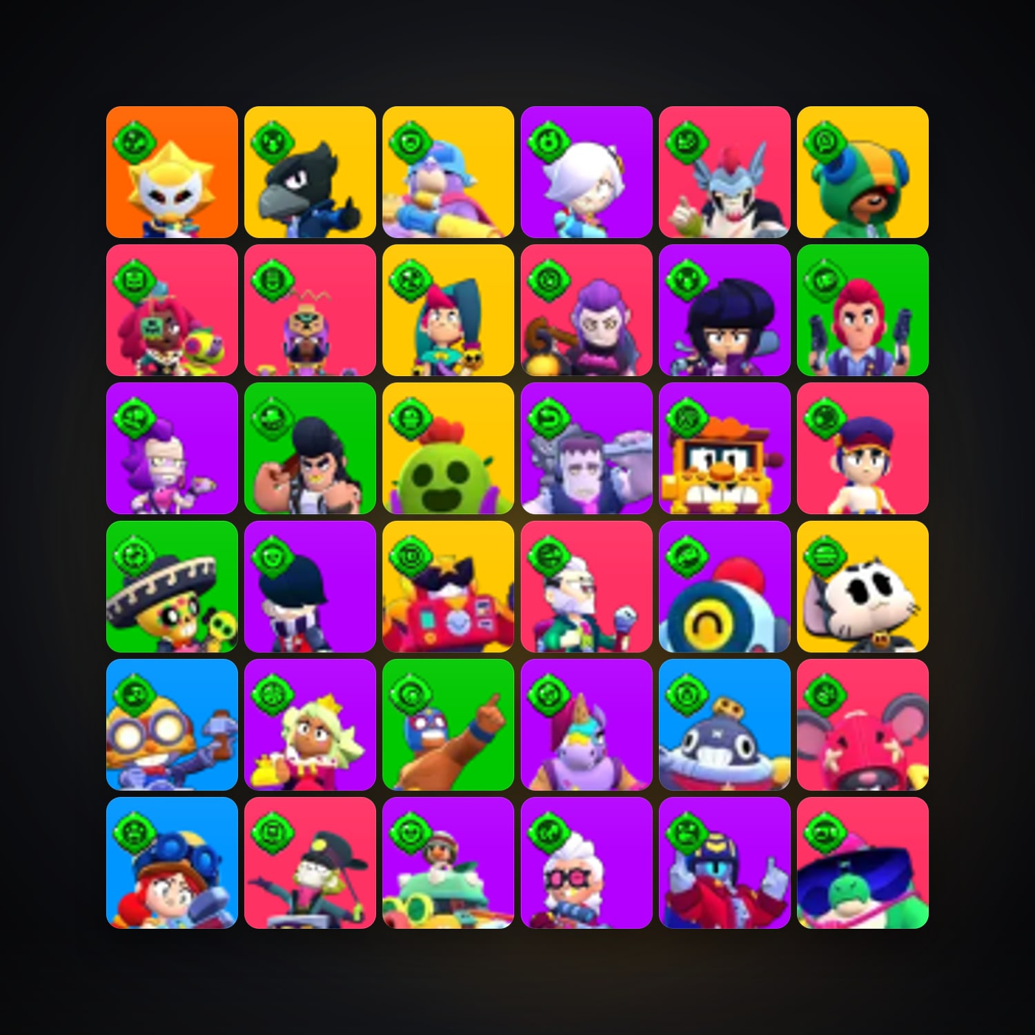 Supercell account: 104 Brawlers | 86.1K Trophies — HabibiAccounts