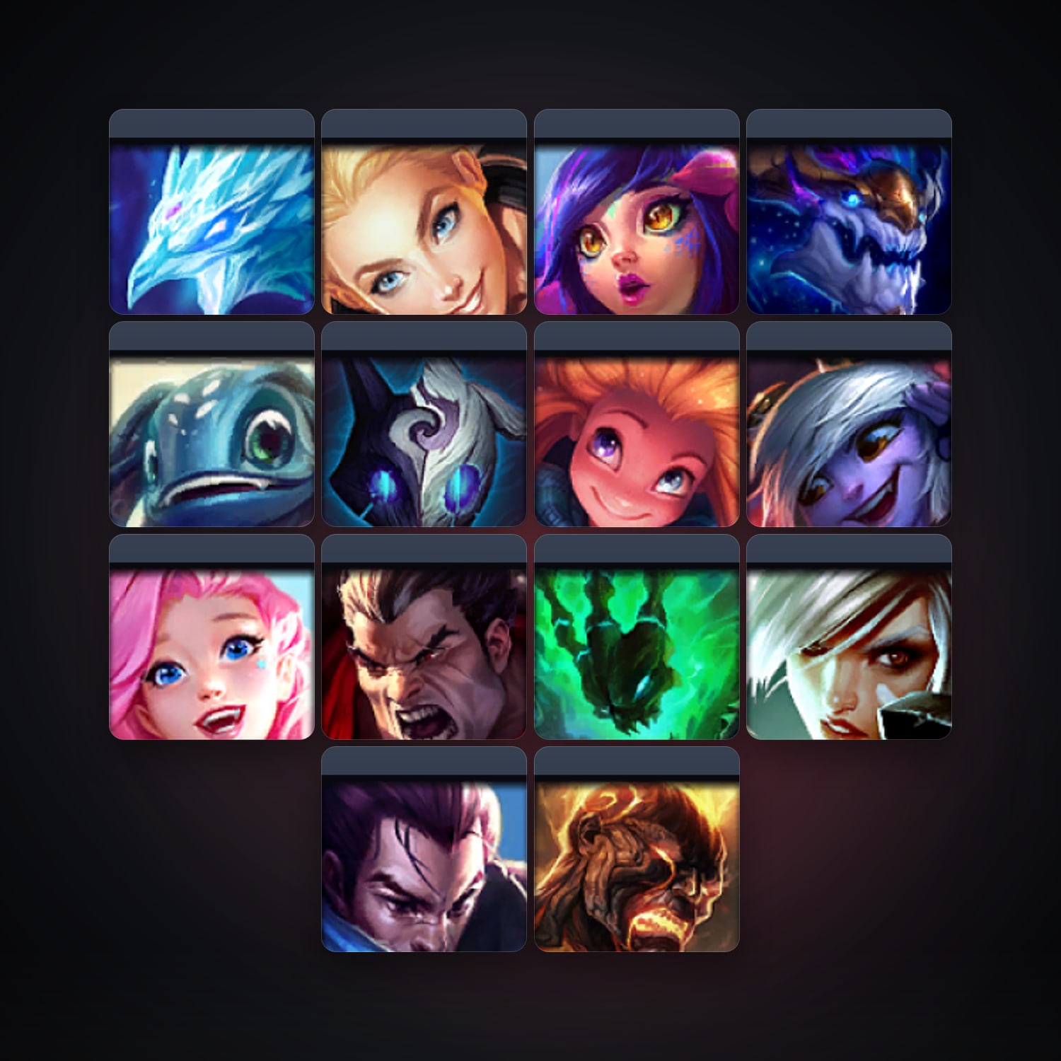 Valorant account: EU locker — 14 LoL champions, level 27 — HabibiAccounts
