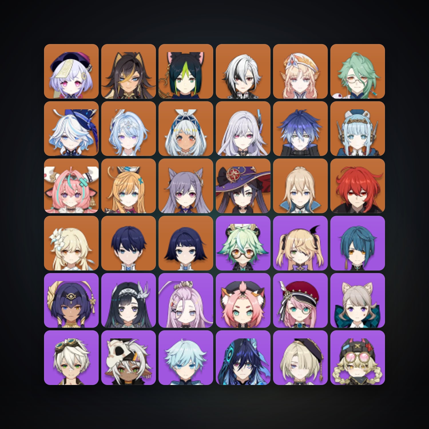 Genshin Impact | AR 59 | 64 Chars | 18× 5★ — Genshin / miHoYo Account — HabibiAccounts