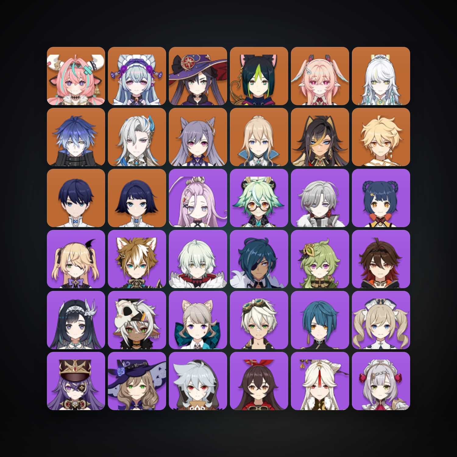 Genshin Impact account — AR 56 | 47 Chars | 11× 5★ — HabibiAccounts