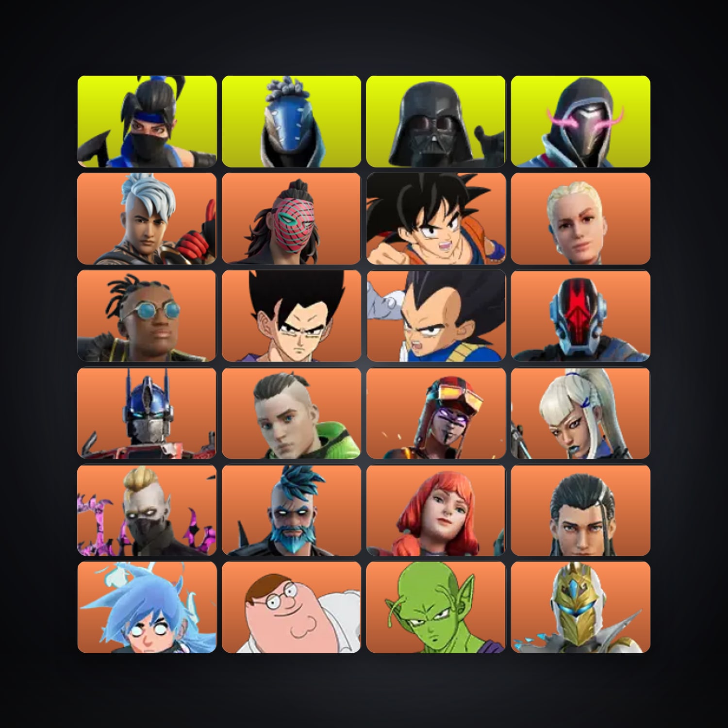 Fortnite account with Ronin & Kado Thorne — 420 skins — 800 V-Bucks — lvl 14476 — HabibiAccounts