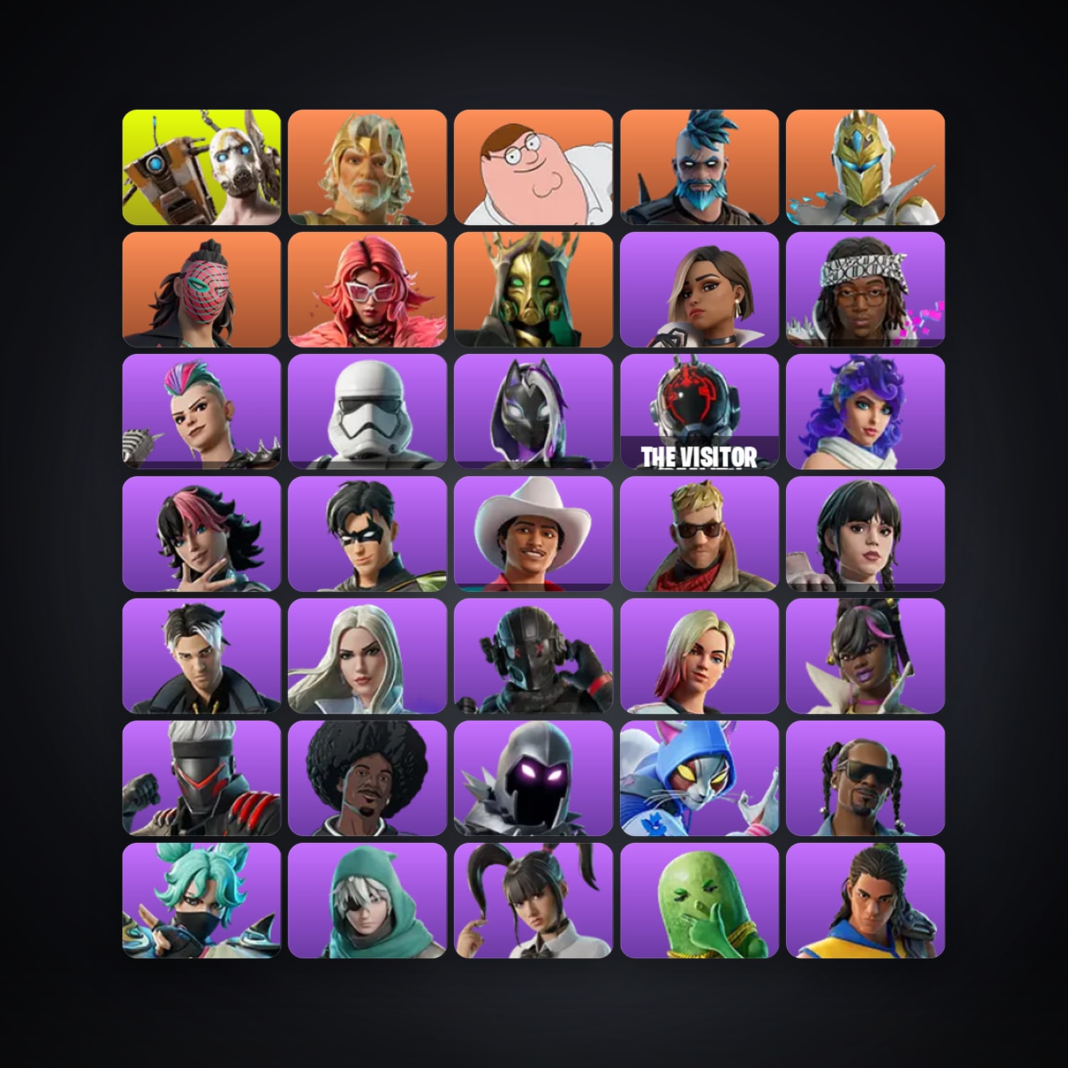 Fortnite account with Psycho Bandit & Zeus — 254 skins — lvl 9008 — HabibiAccounts