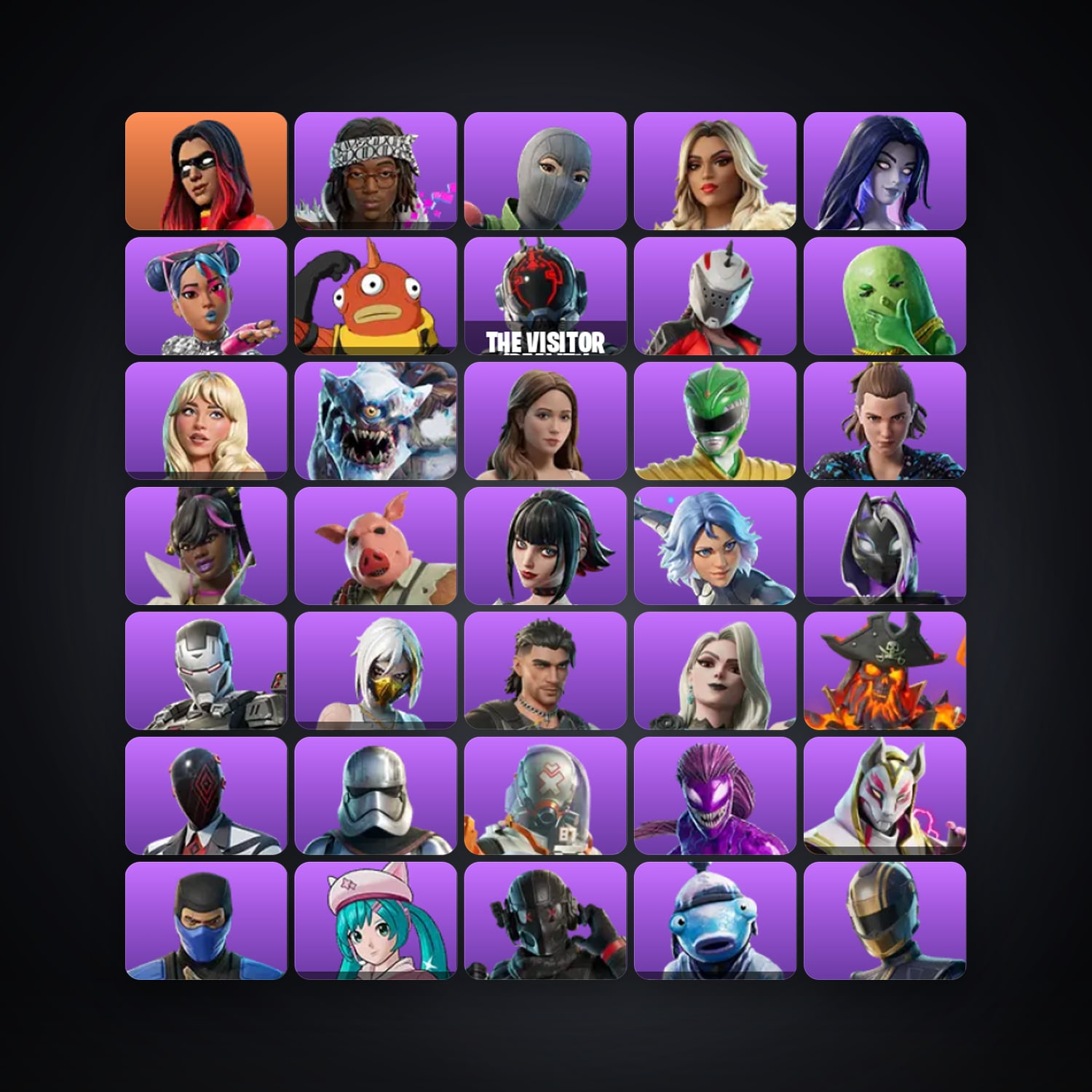 Fortnite account with Joltara & Tour Ready Lil Tecca — 227 skins — 1.2K V-Bucks — lvl 3500 — HabibiAccounts
